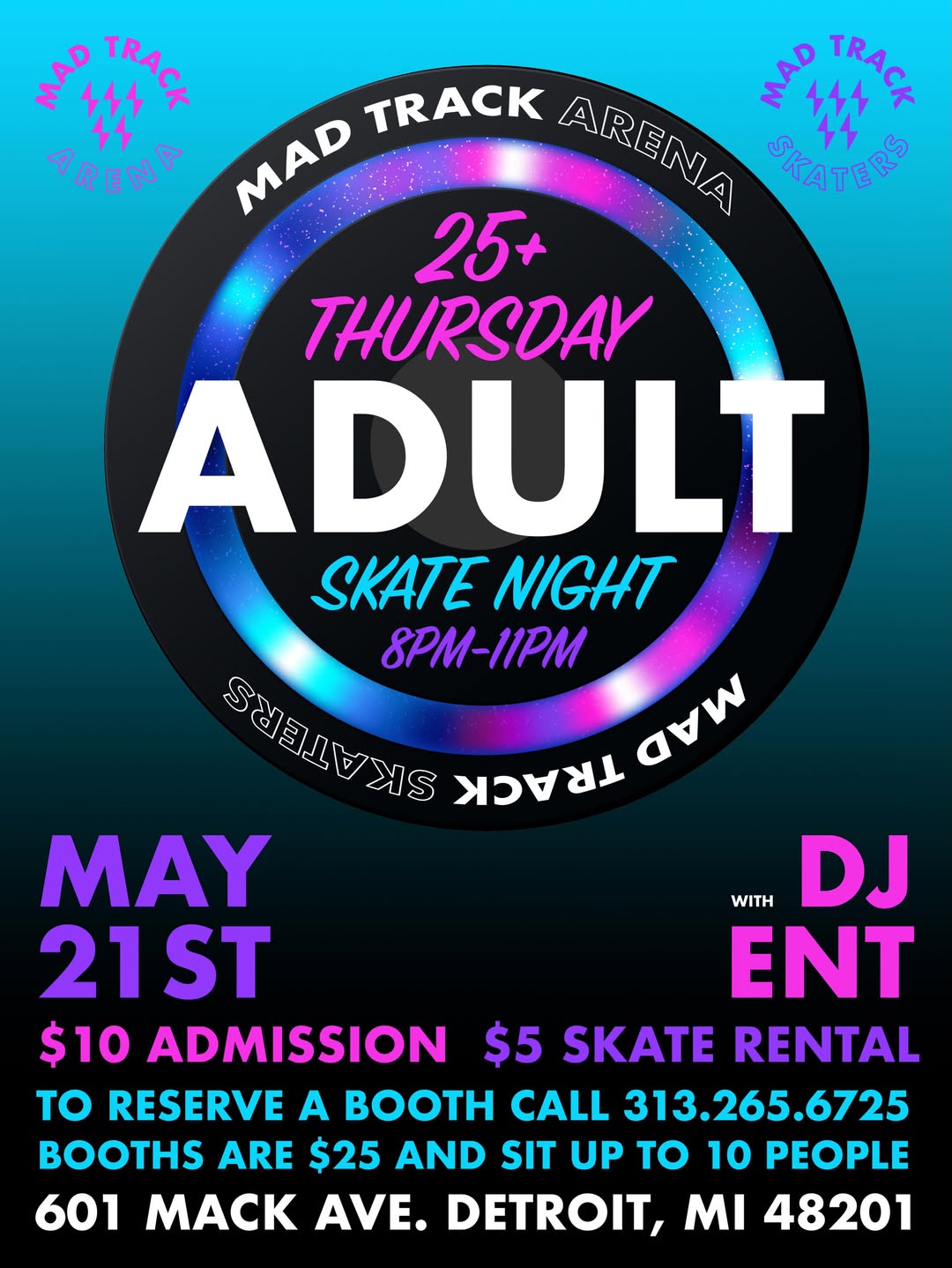 Thursday Adult Skate Night