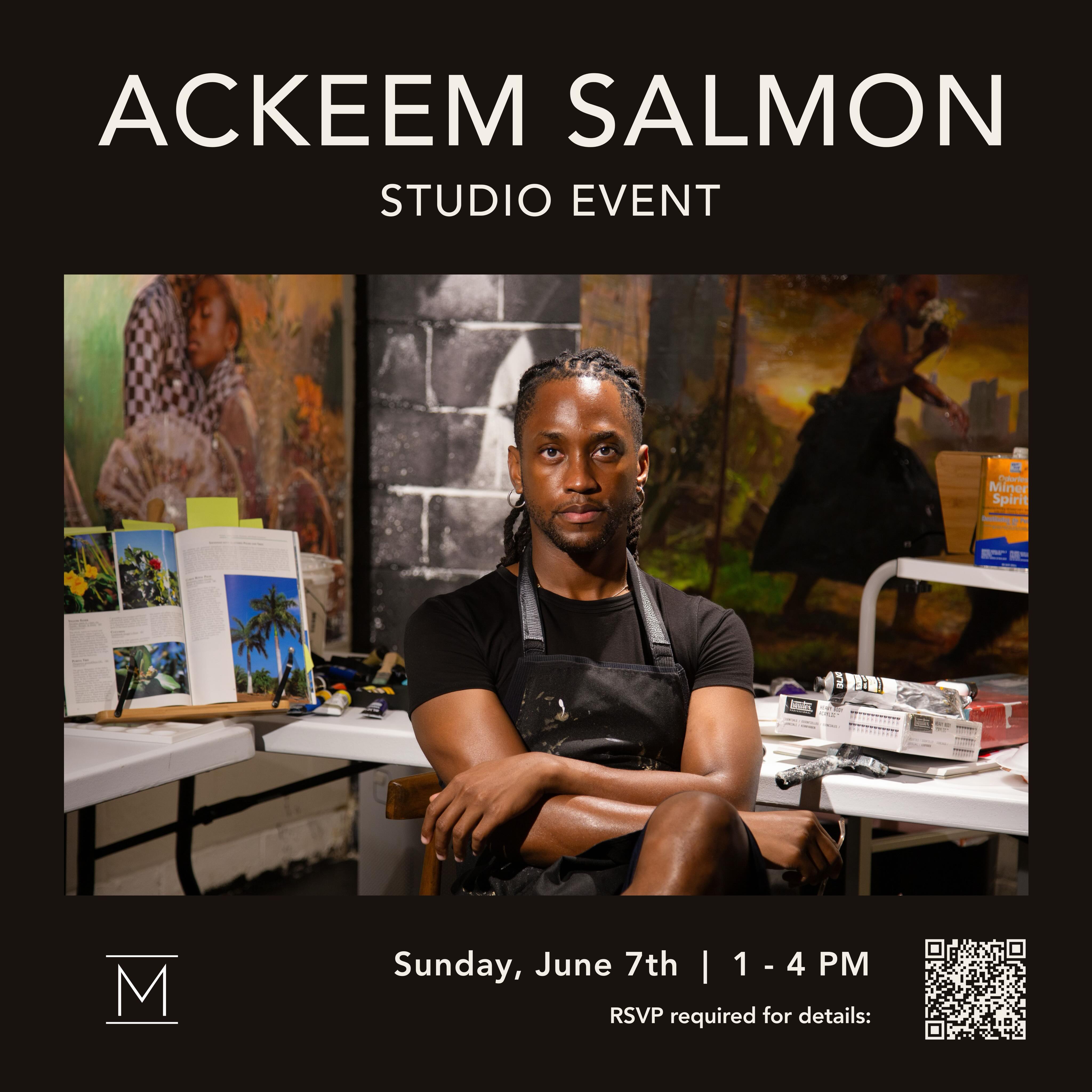 ACKEEM SALMON STUDIO EVENT