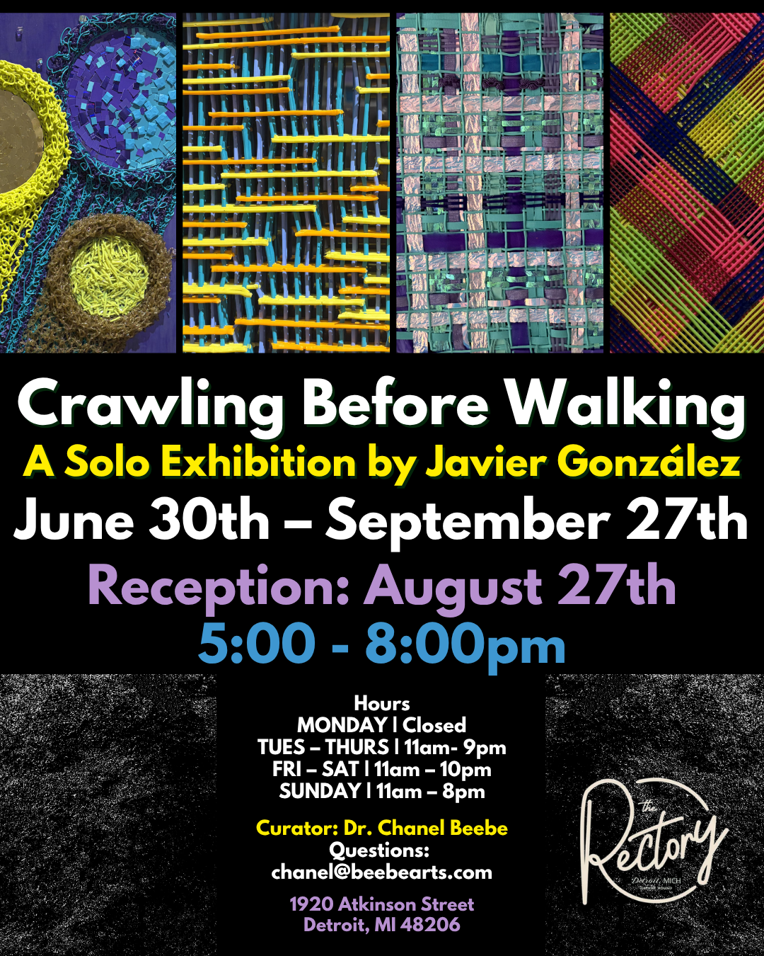 Crawling Before Walking: A Solo Exhibition X Javier González at The Rectory