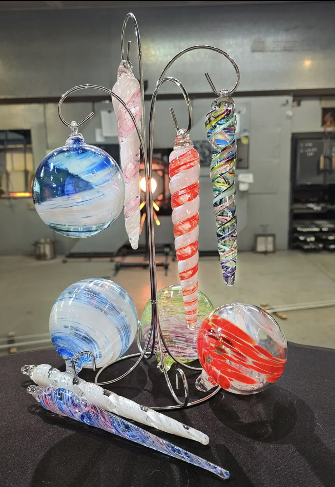 Blown Globe & Icicle Workshop