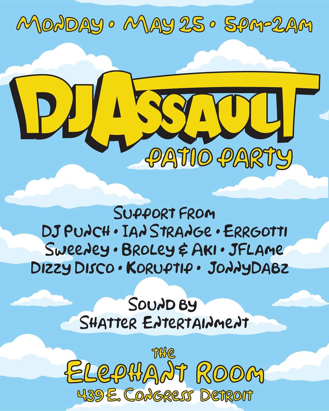 DJ Assault Patio Party