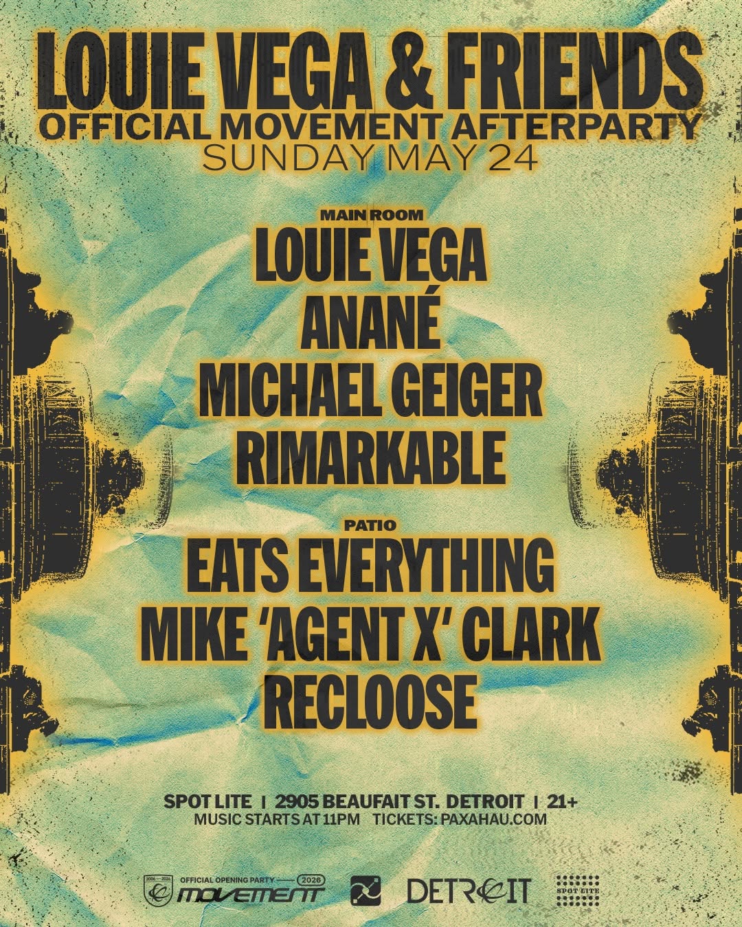 Louie Vega & Friends Official Movement Afterparty