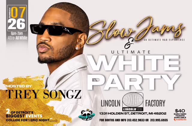 Slow Jams & Ultimate White Party