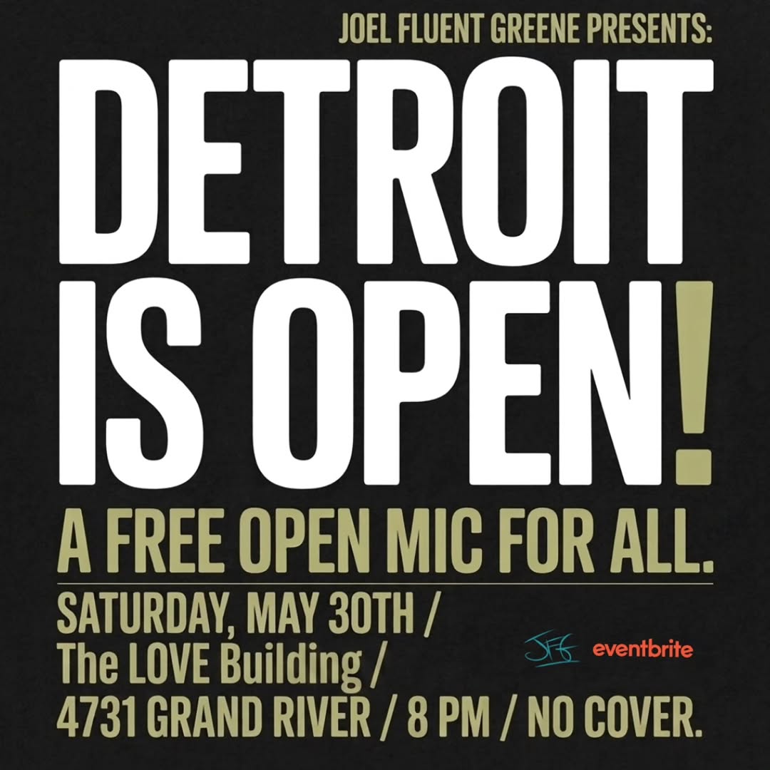 Detroit Is Open!