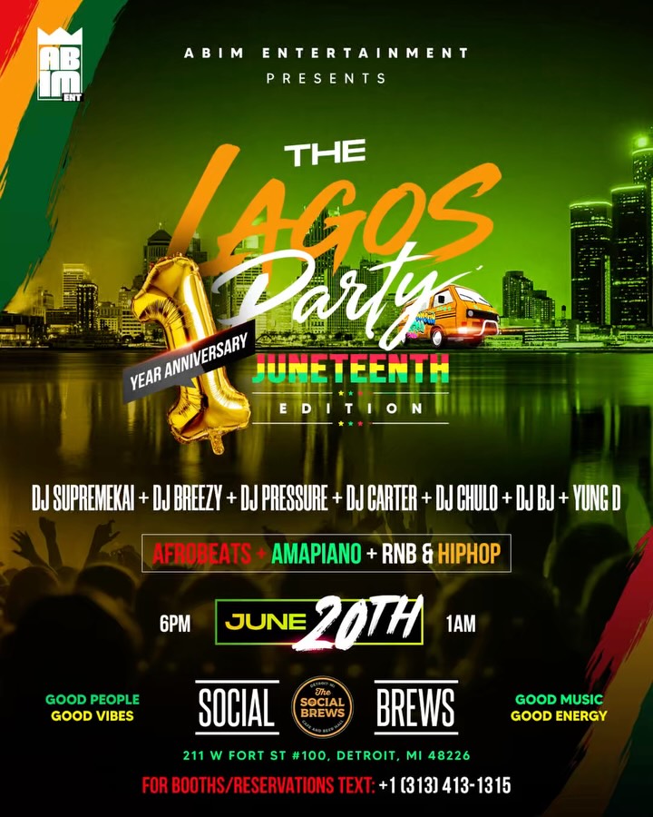 The Lagos Party Juneteenth Edition