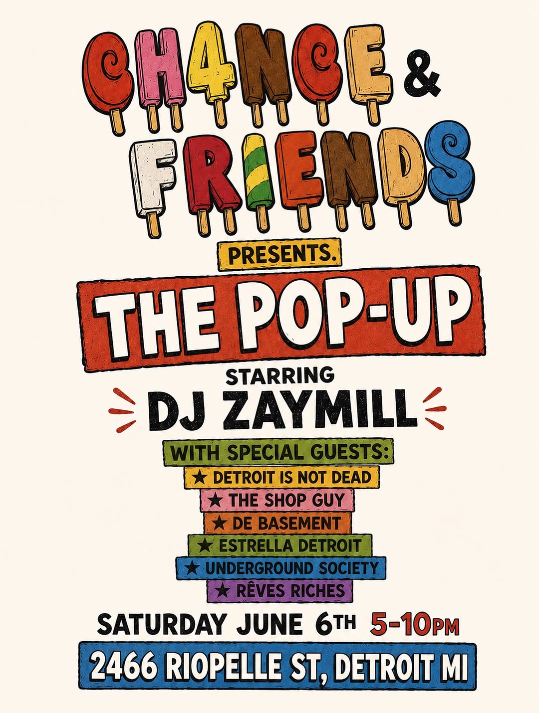 Chance & Friends: The Pop-Up