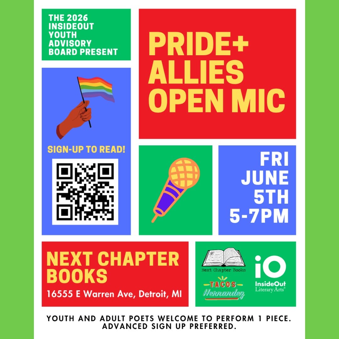 Pride + Allies Poetry Open Mic