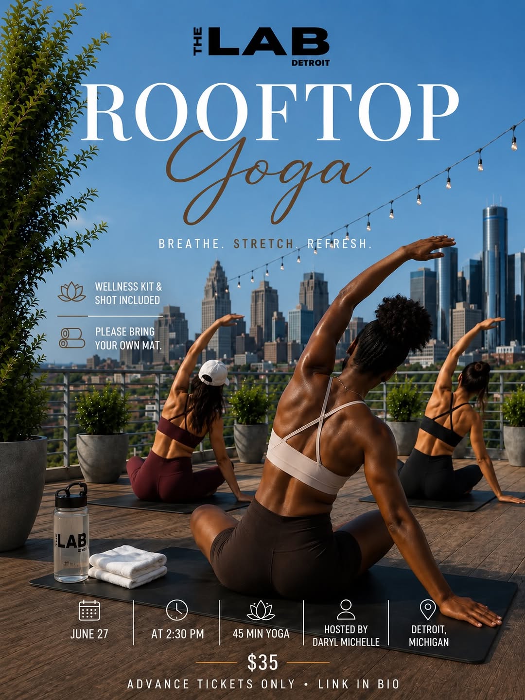 Rooftop Yoga