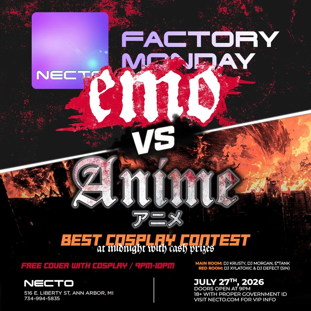 FACTORY MONDAY emo VS Anime