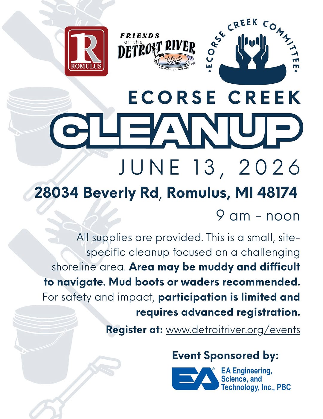 Ecorse Creek Cleanup