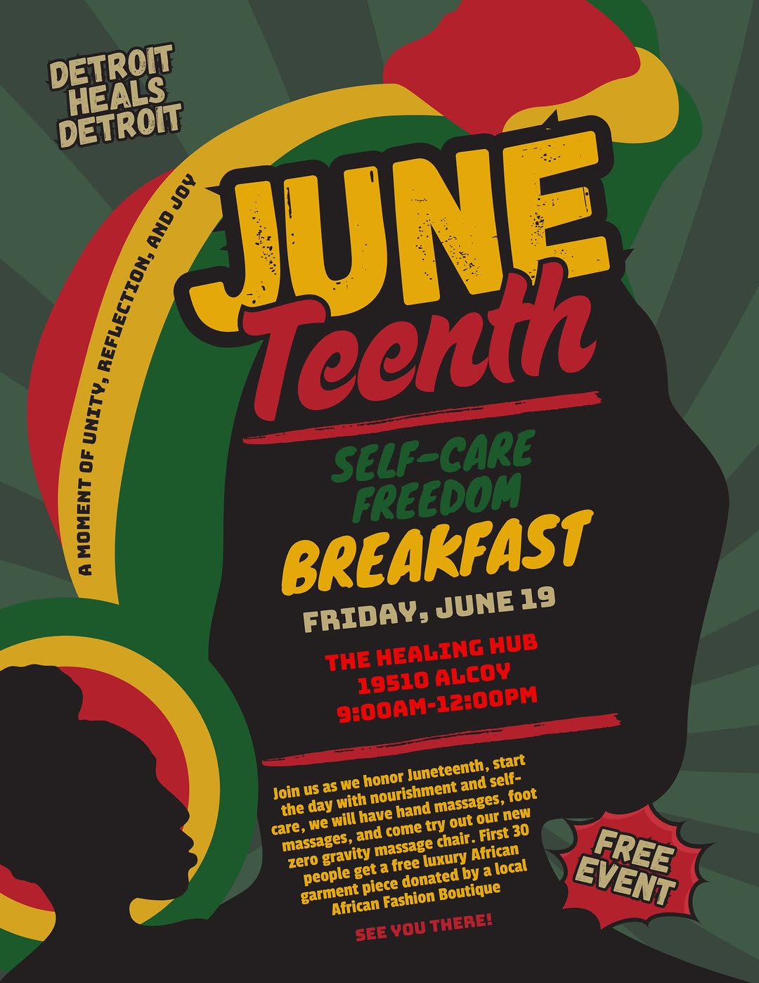 Juneteenth Self-Care Freedom Breakfast