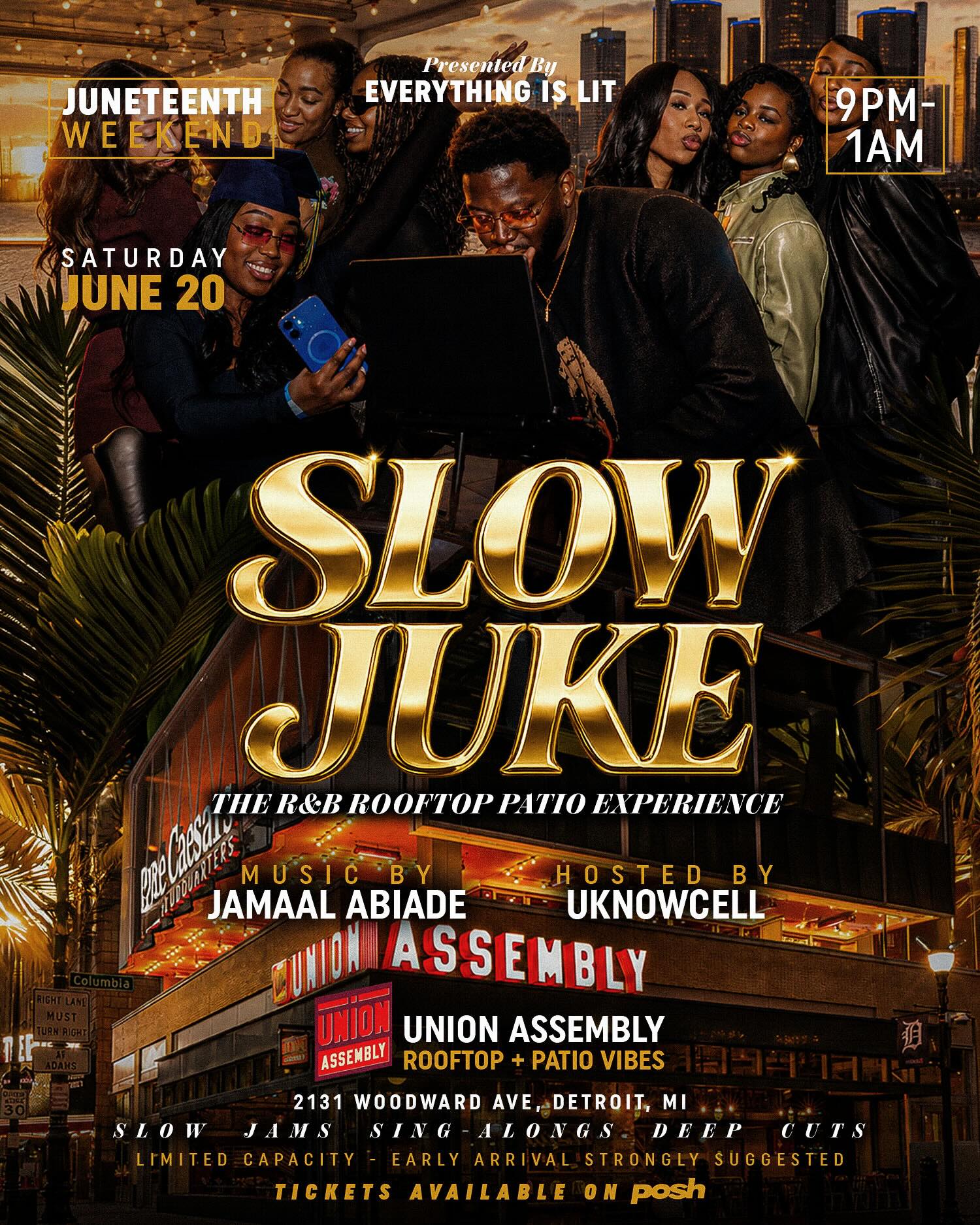 SLOW JUKE: THE R&B ROOFTOP PATIO EXPERIENCE