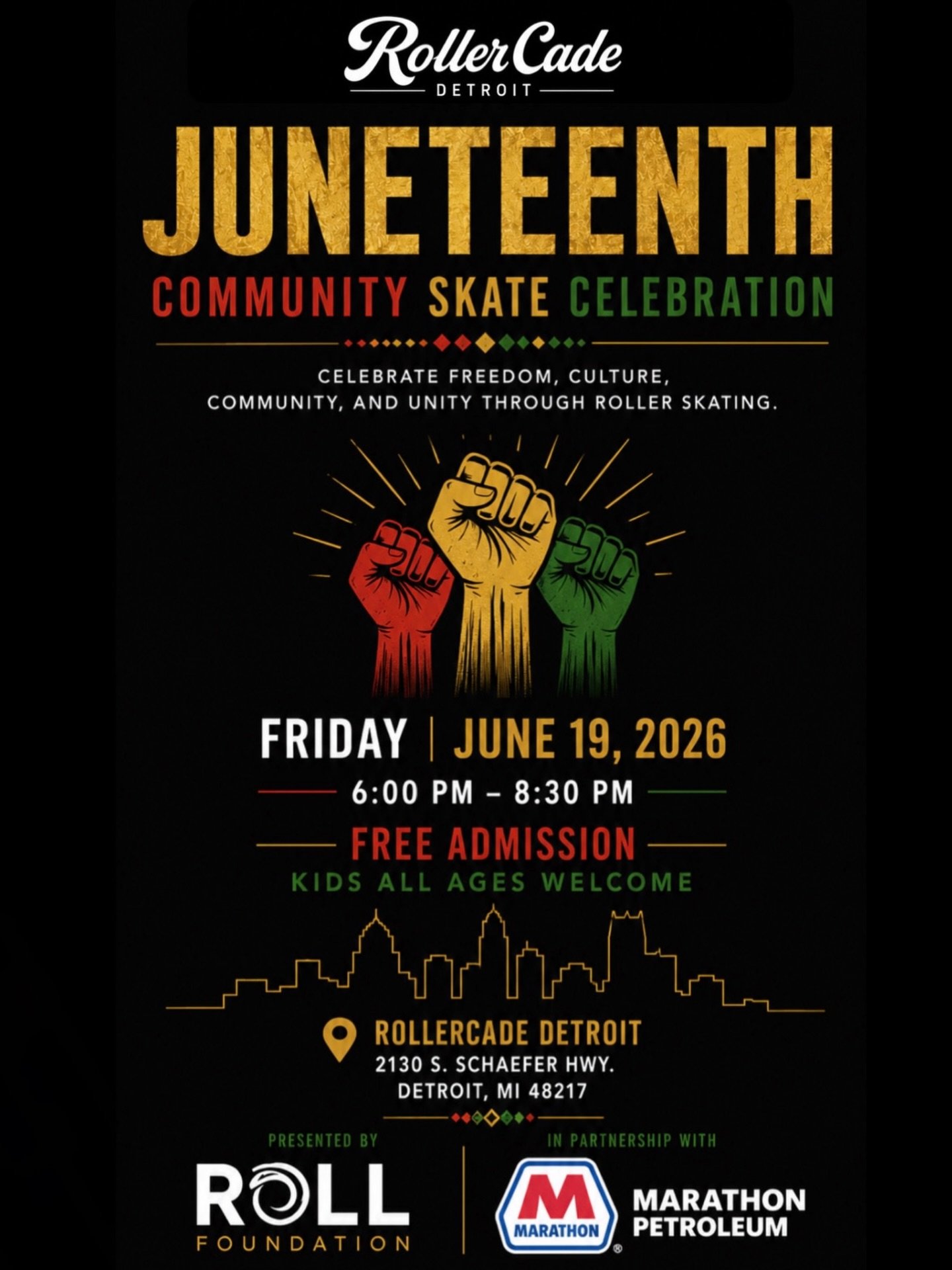 Juneteenth Community Skate Celebration
