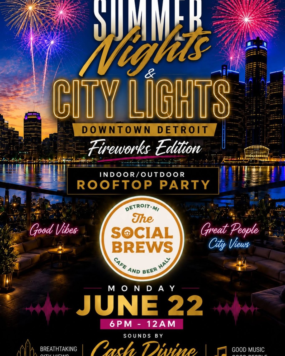Summer Nights & City Lights: Fireworks Edition