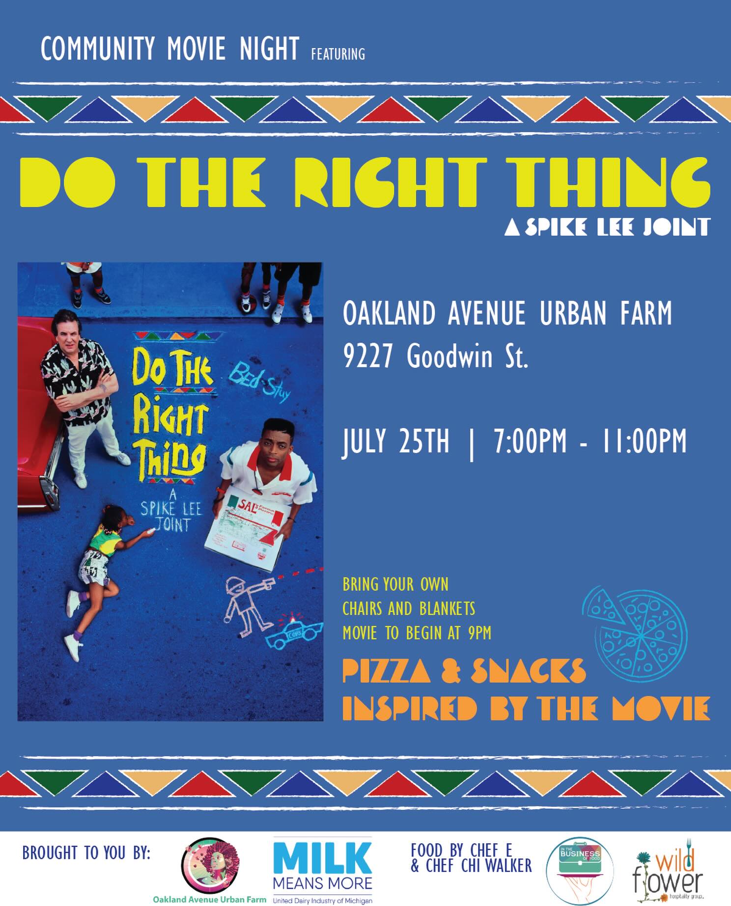 Community Movie Night featuring Do The Right Thing