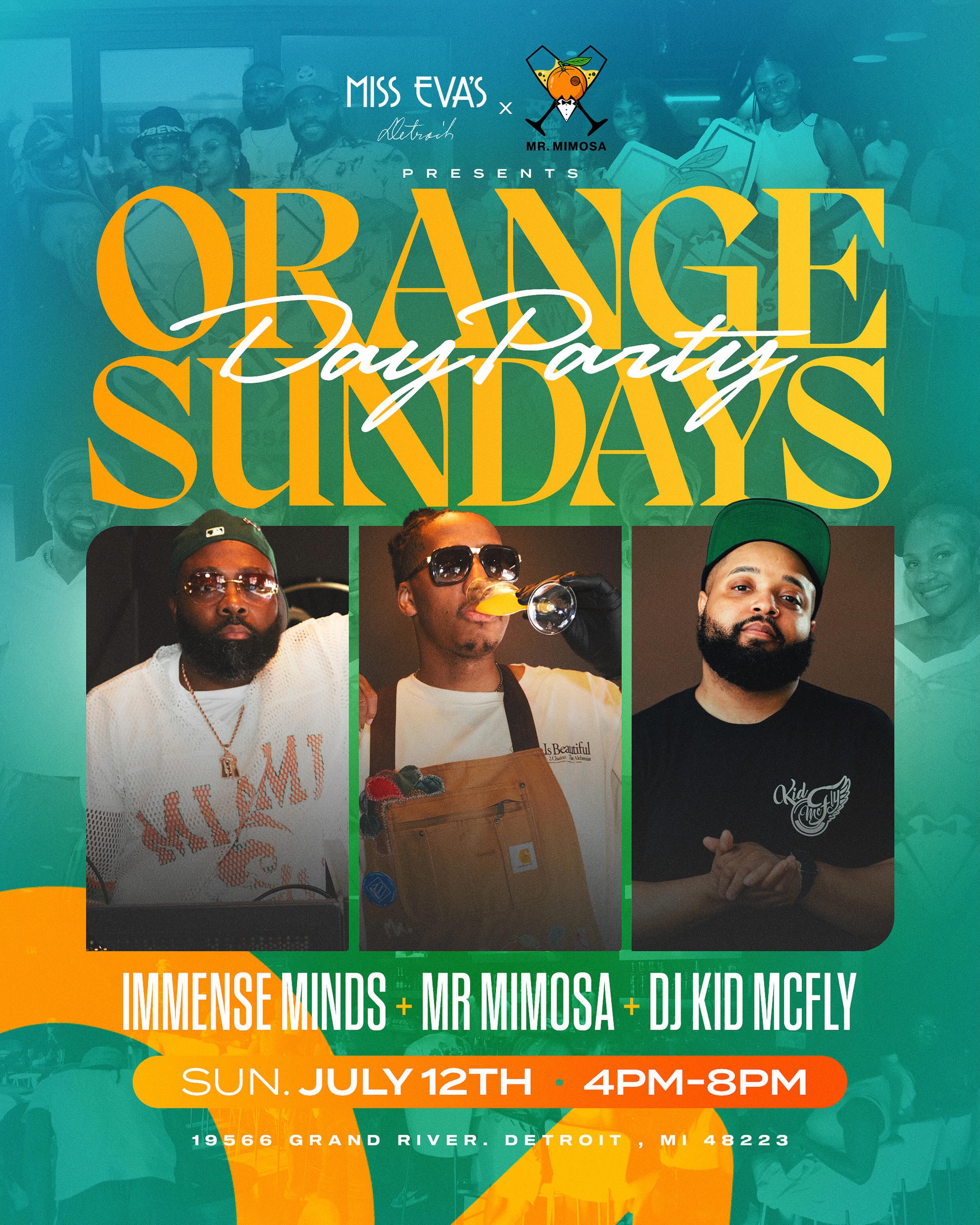 Orange Day Party Sundays