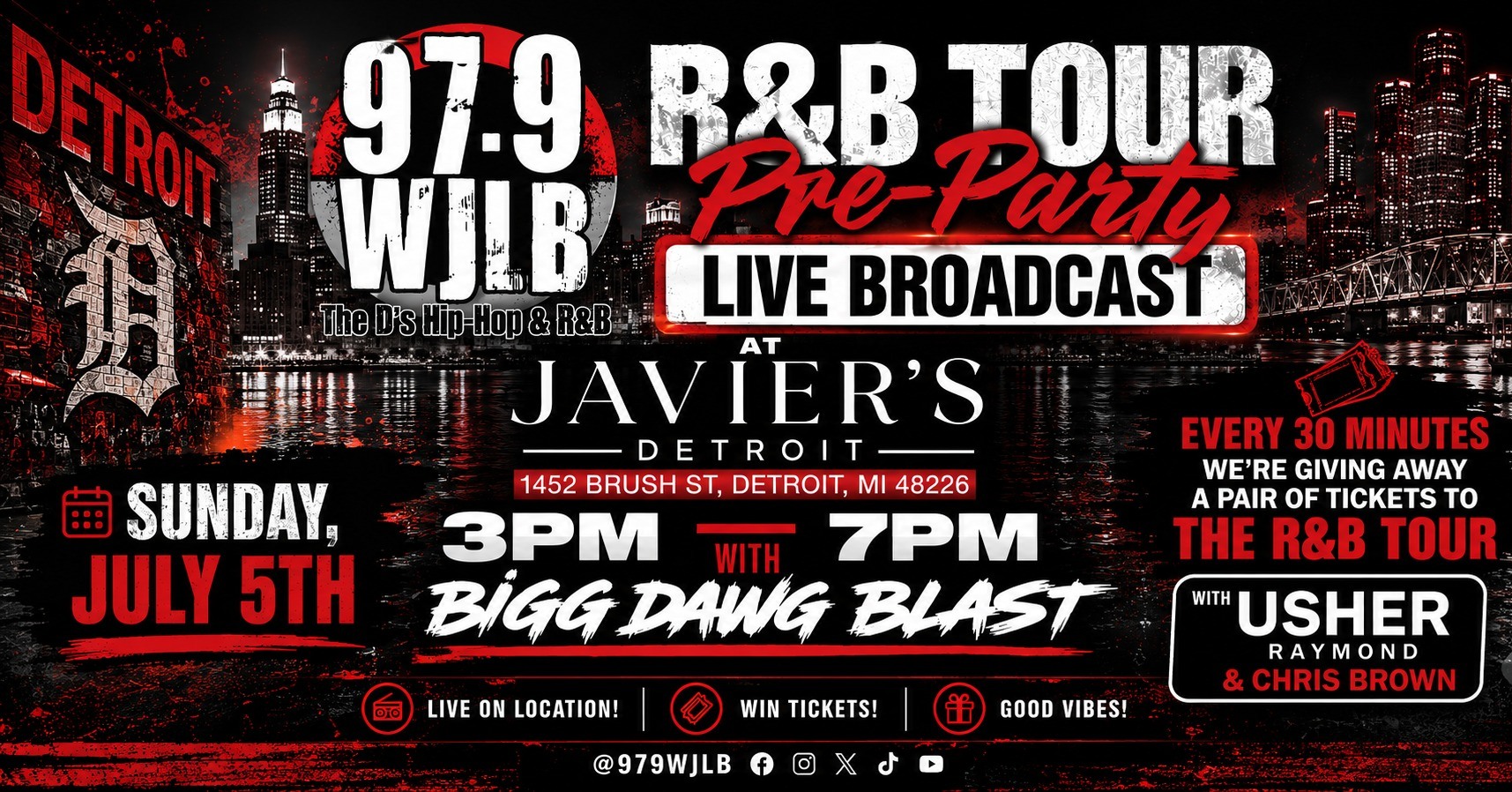 97.9 WJLB R&B Tour Pre-Party