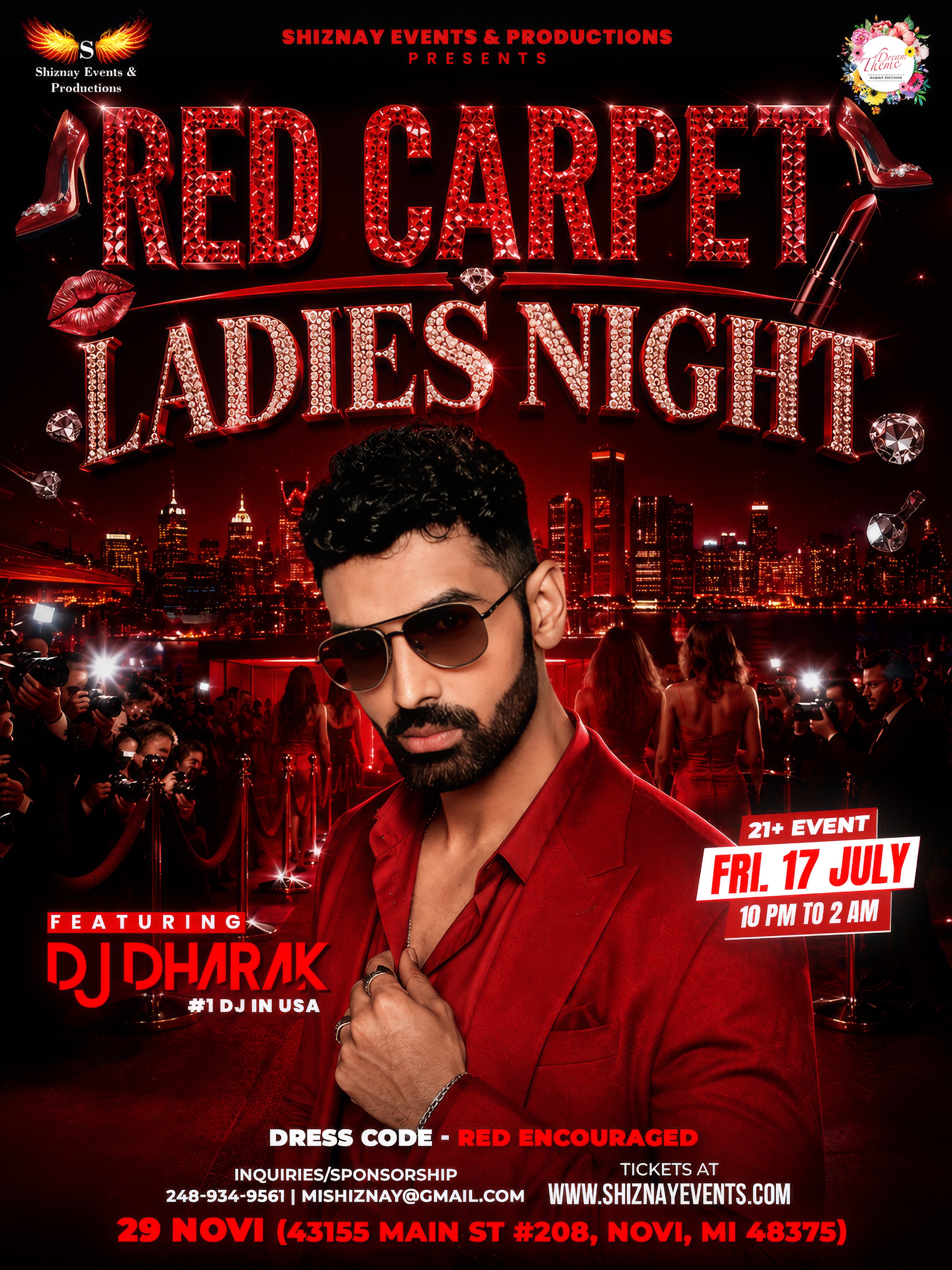 Red Carpet Ladies Night