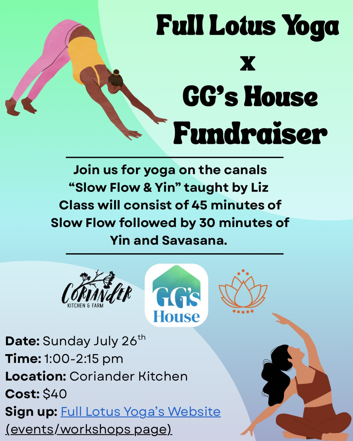 Full Lotus Yoga x GG's House Fundraiser