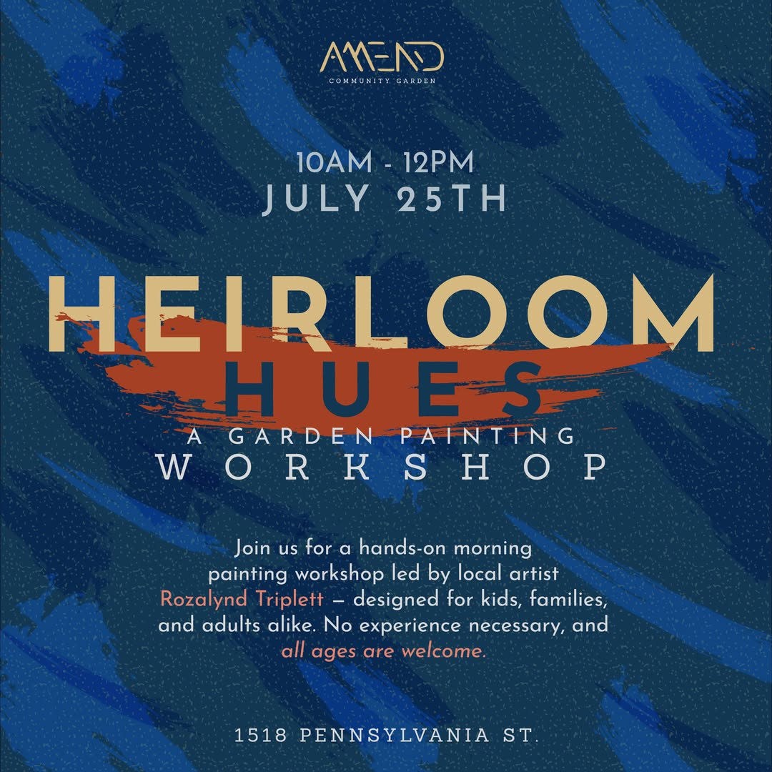 Heirloom Hues: A Garden Painting Workshop