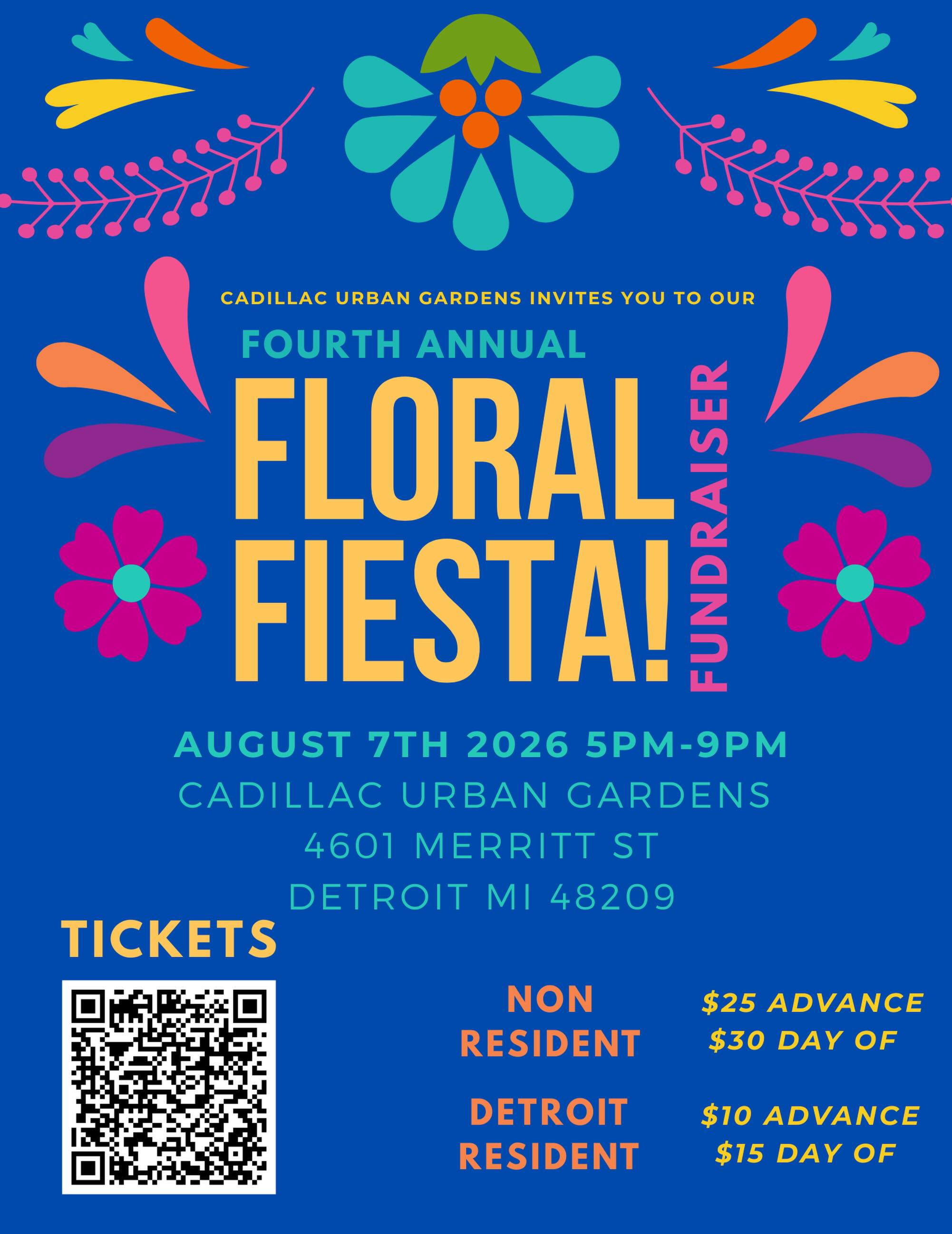 Floral Fiesta Fundraiser