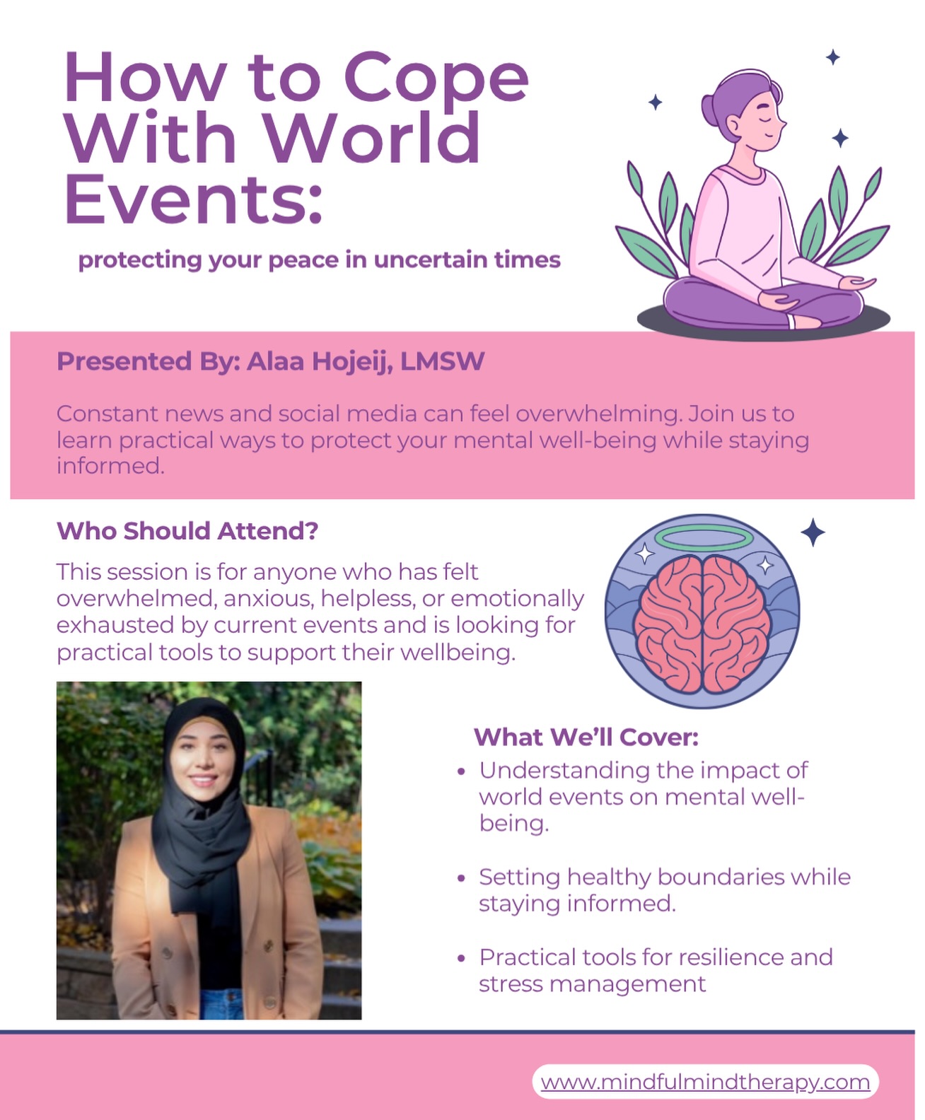 How to Cope with World Events: Protecting Your Peace in Uncertain Times
