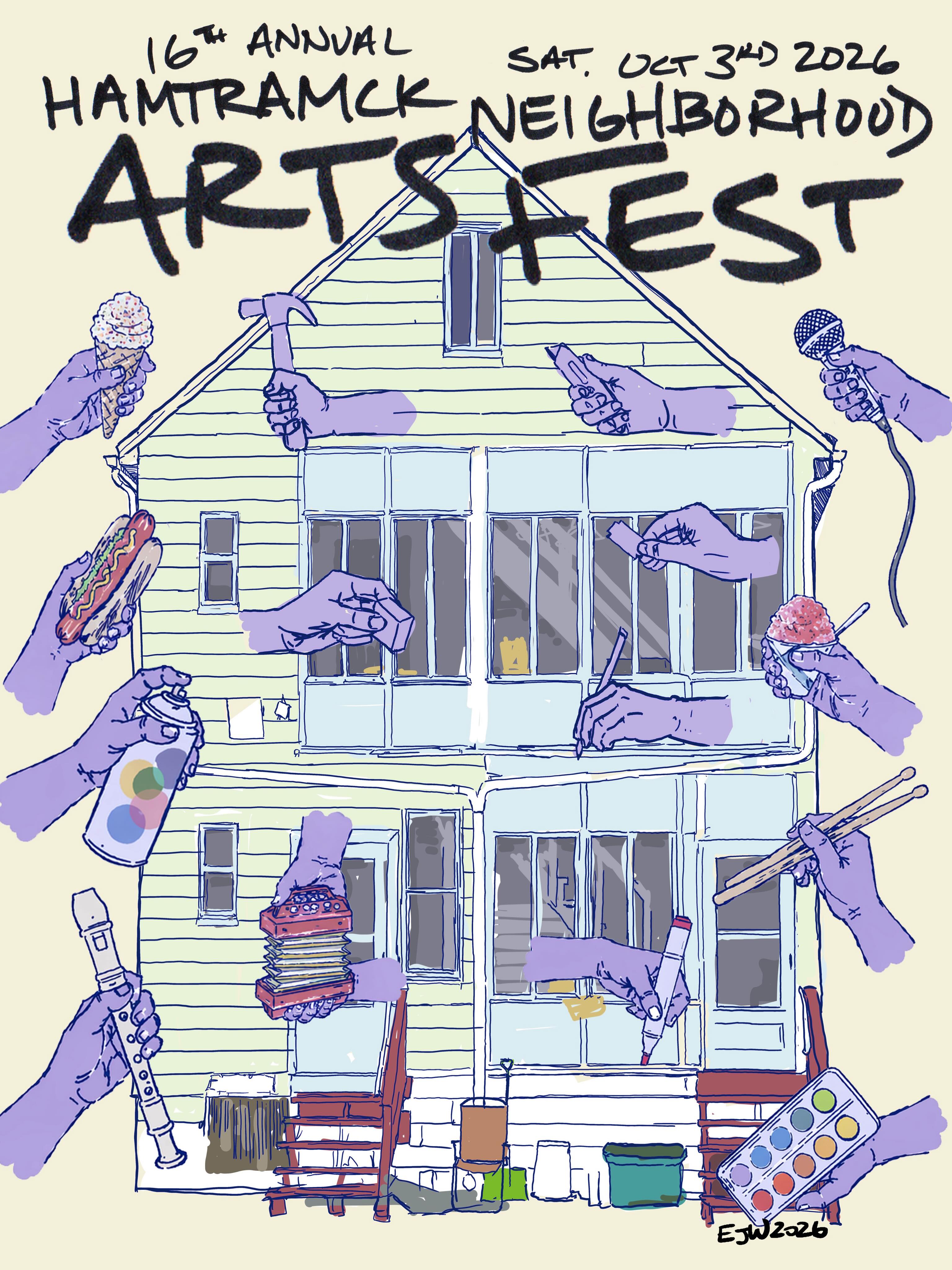 16th Annual Hamtramck Neighborhood Arts Festival
