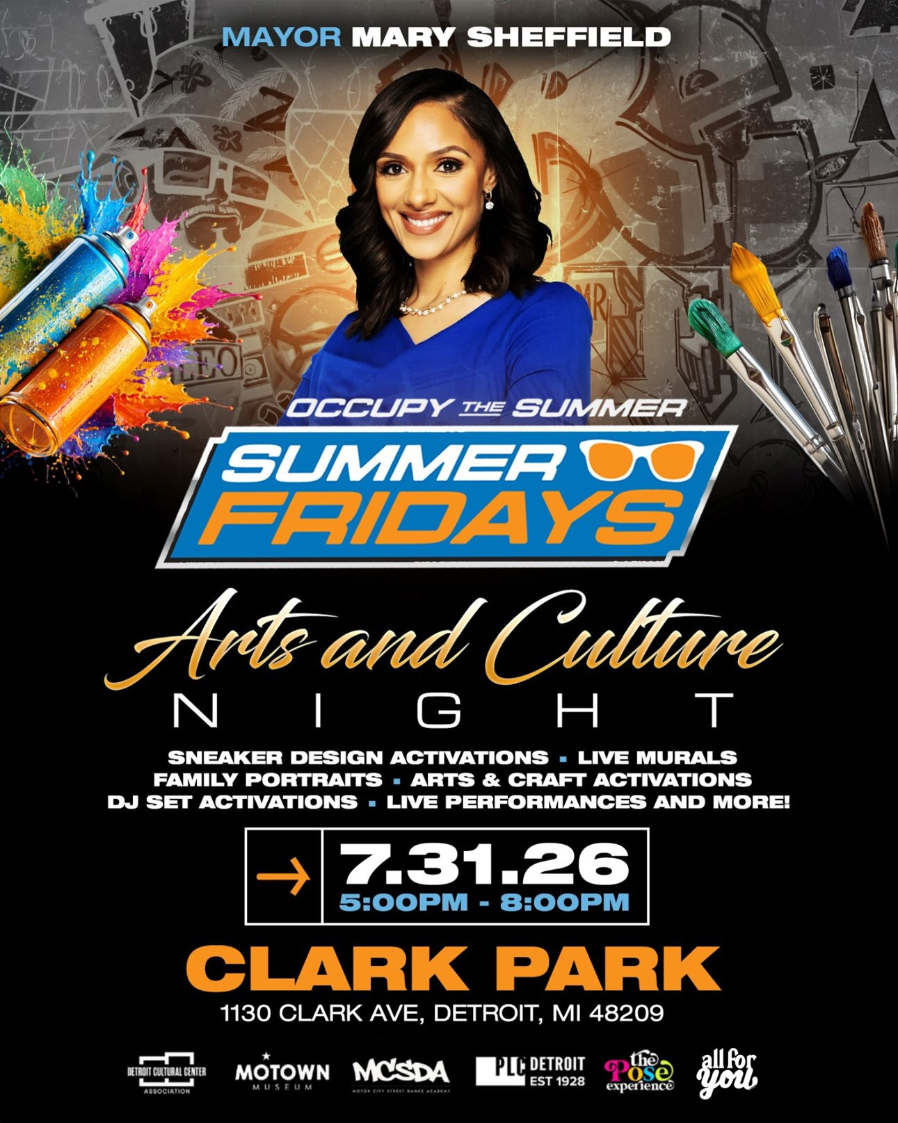 Occupy the Summer: Summer Fridays – Arts & Culture Night