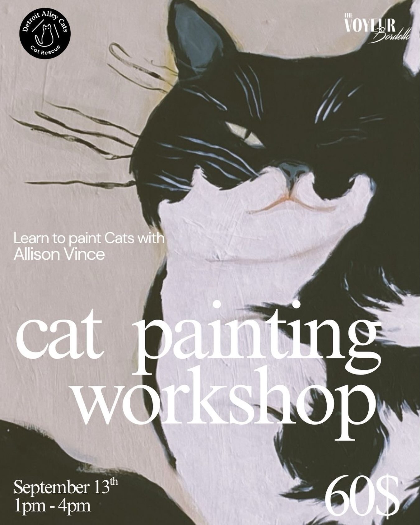 Cat Painting Workshop
