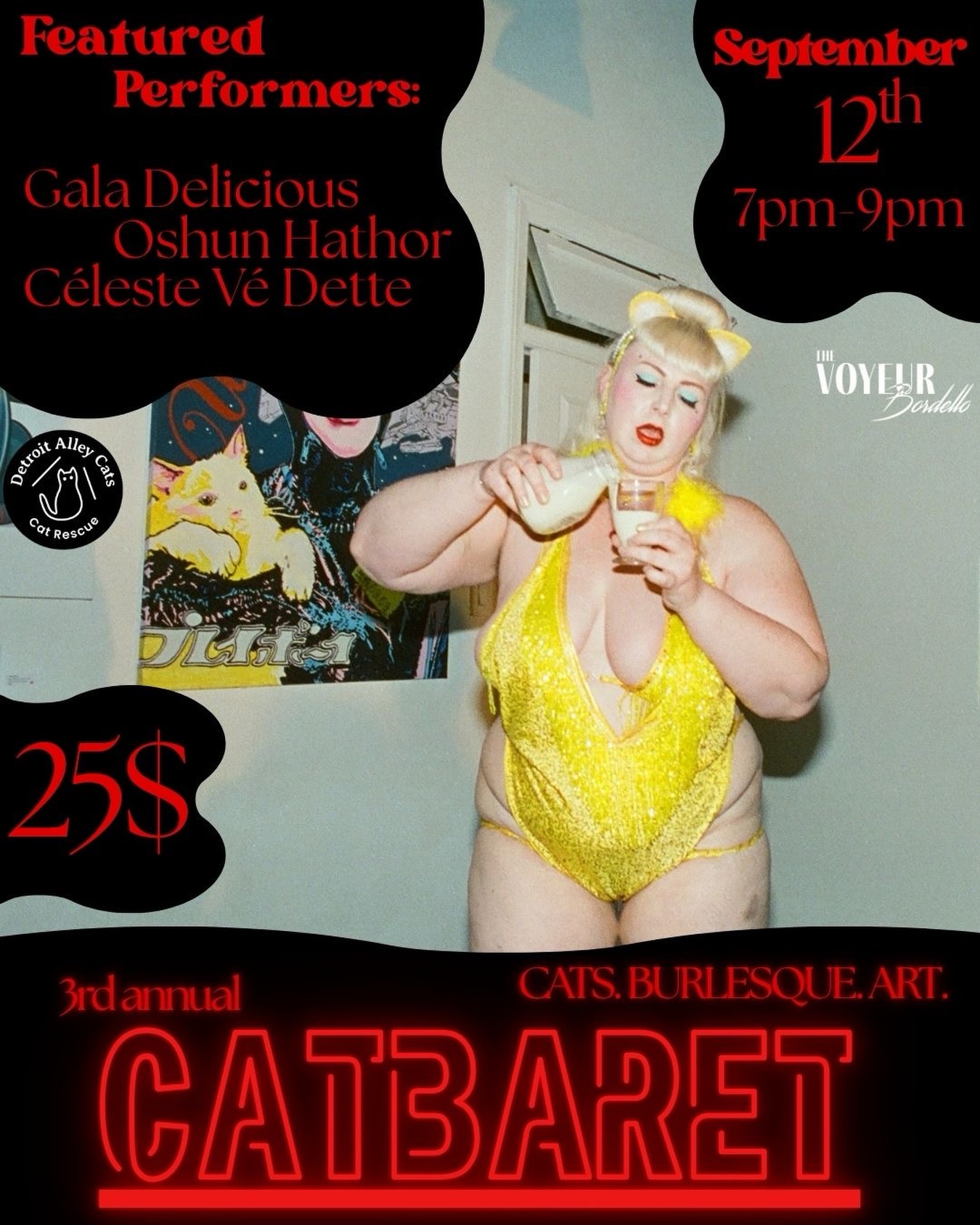 3rd Annual CATBARET!