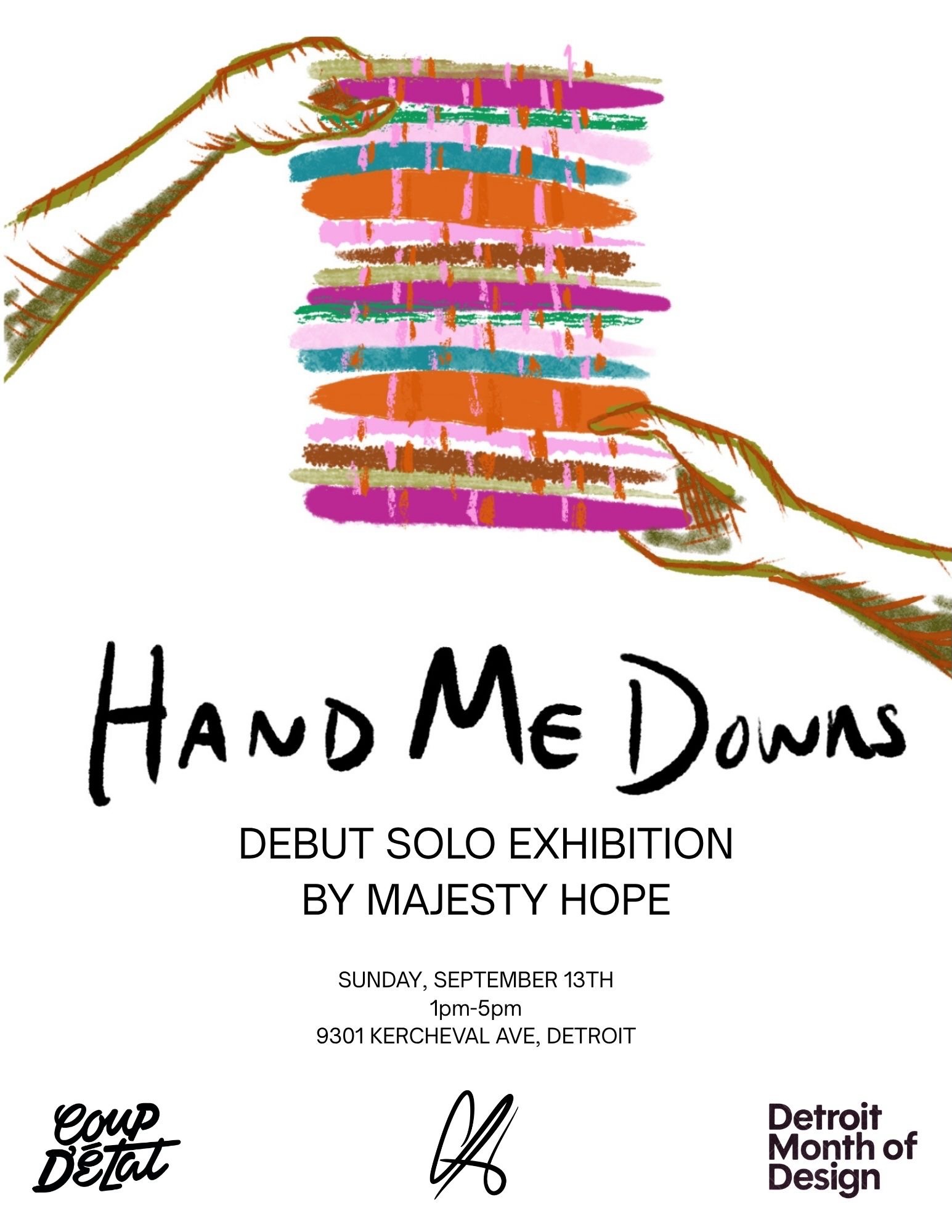 Hand Me Downs: A Debut Solo Exhibition by Majesty Hope