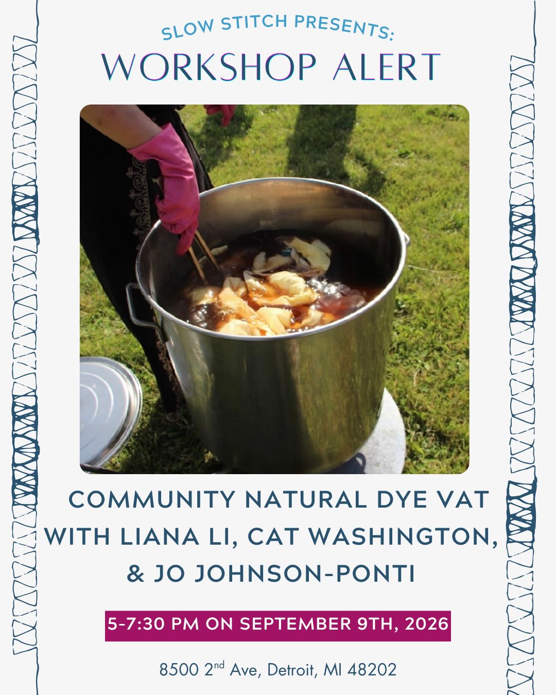 Community Natural Dye Vat