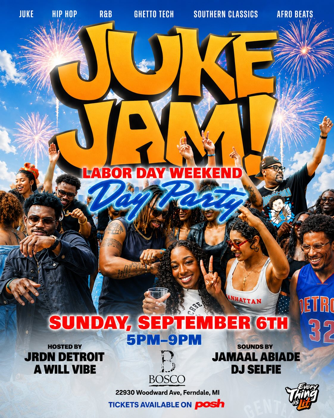 Juke Jam! Labor Day Weekend Day Party