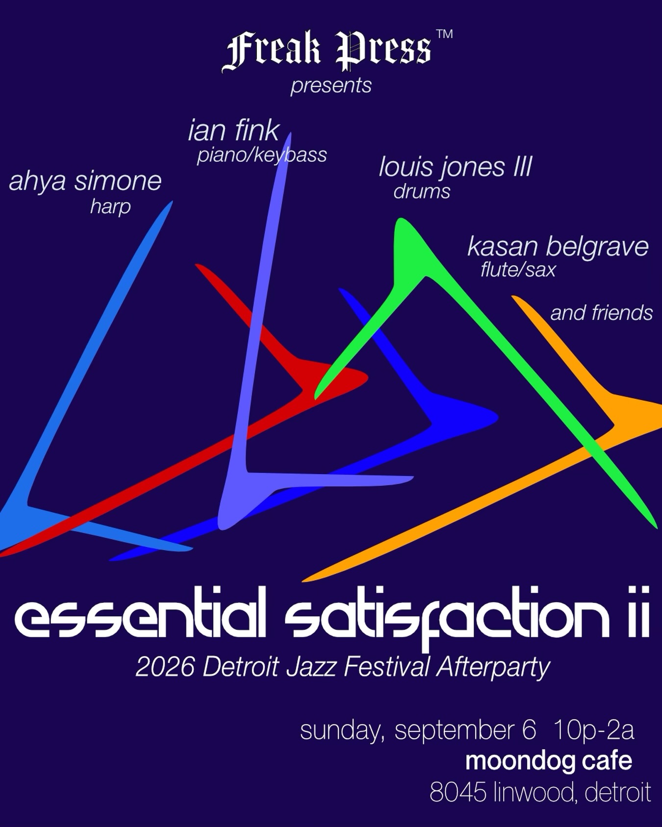 Essential Satisfaction II: Detroit Jazz Festival Afterparty