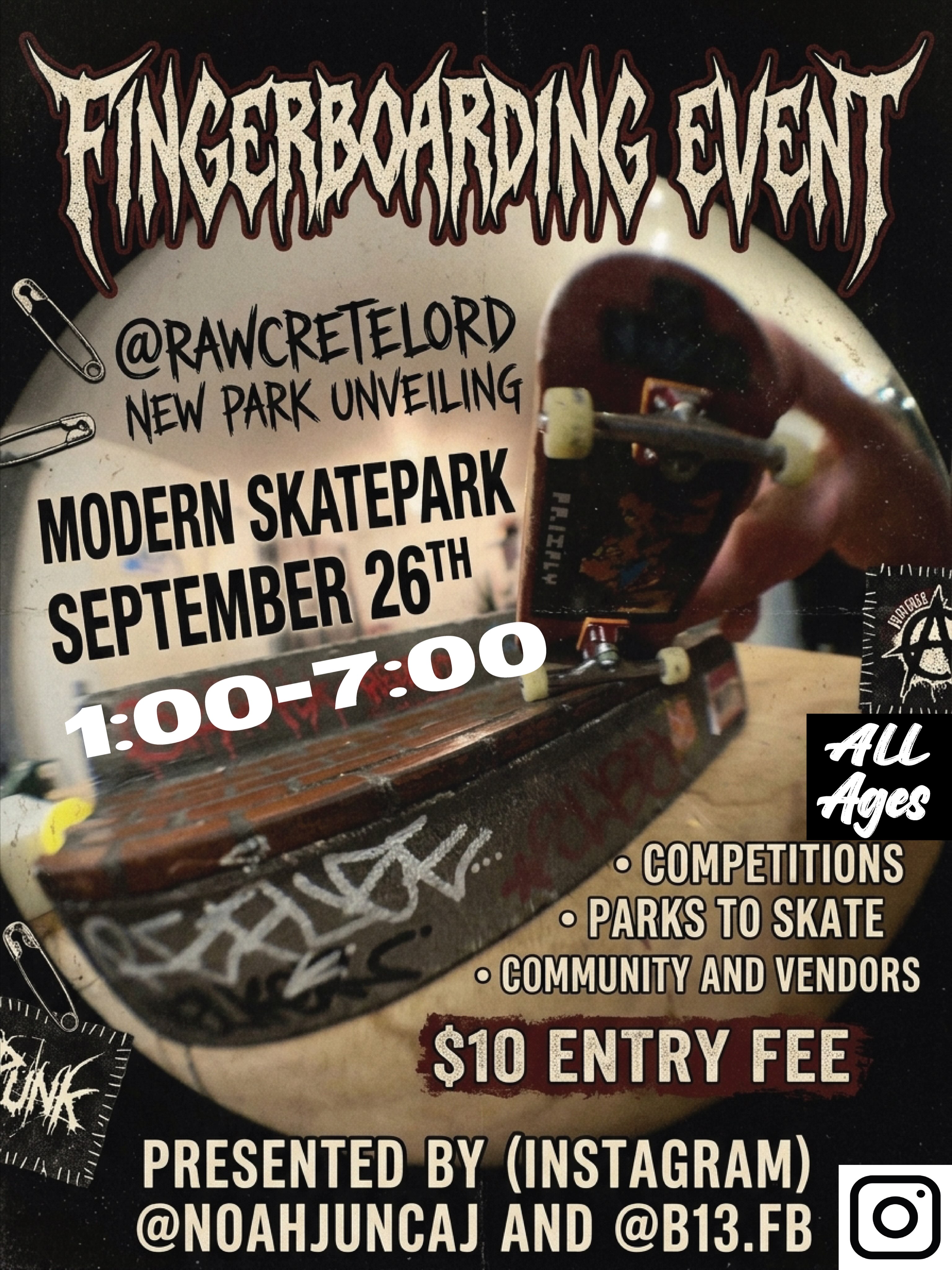 Modern Monthly Meetup: Fingerboarding Event