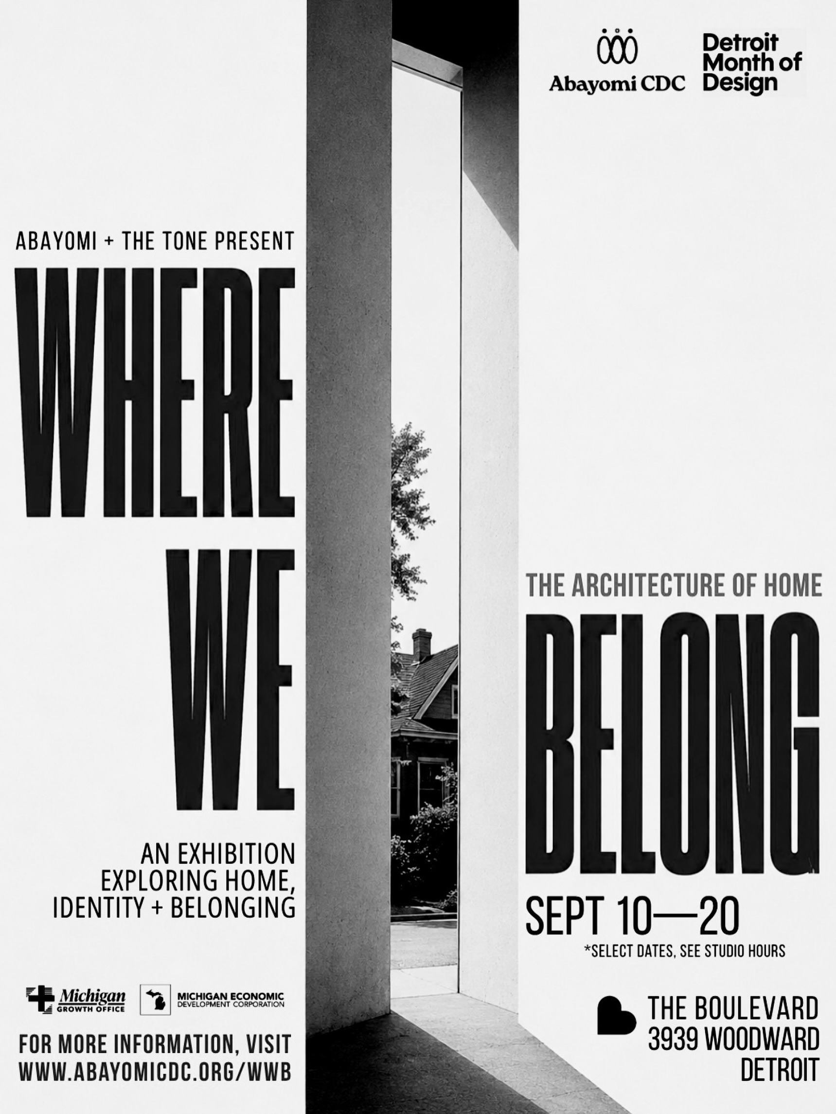 Where We Belong: The Architecture of Home - Opening Reception