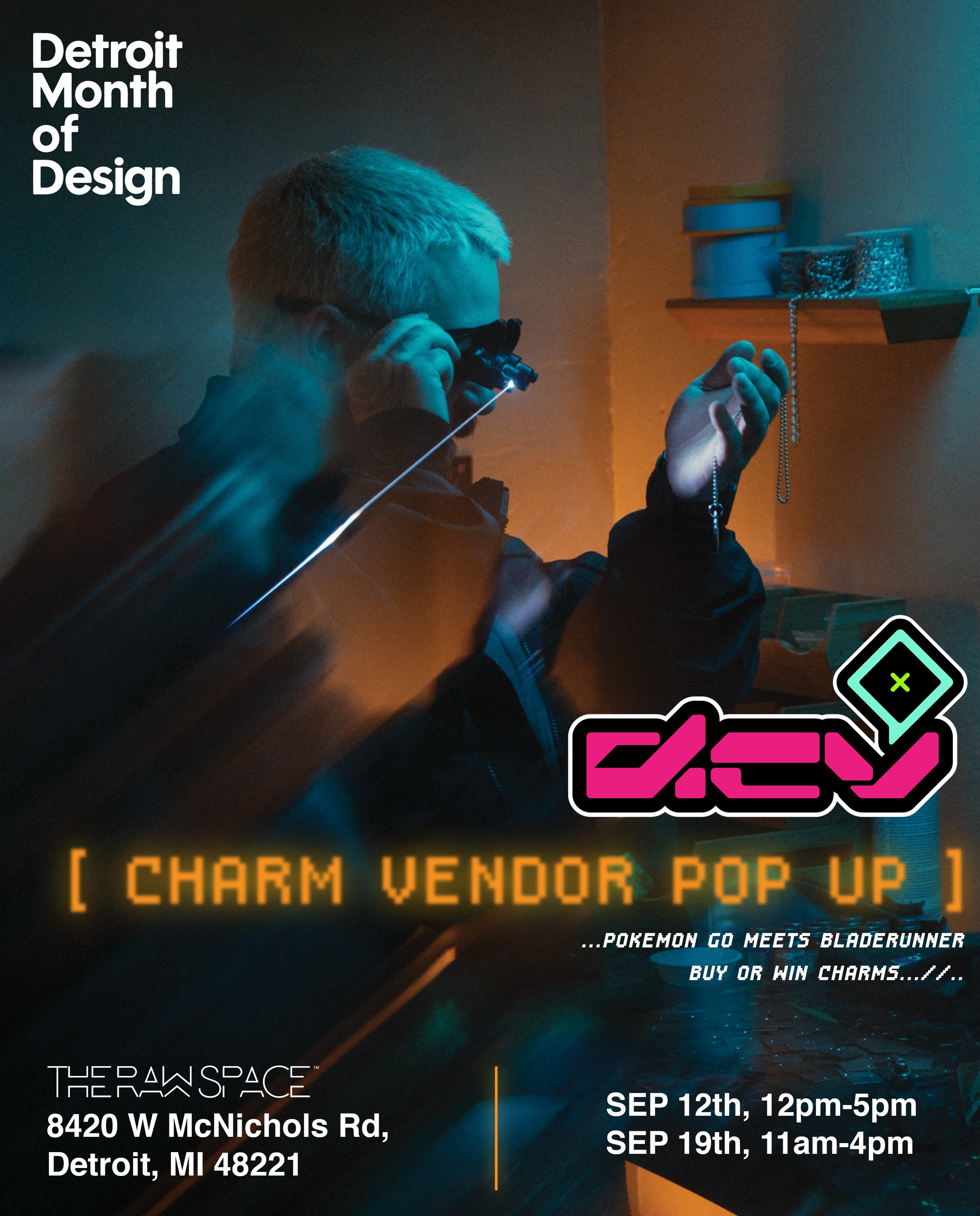 Charm Vendor Pop Up