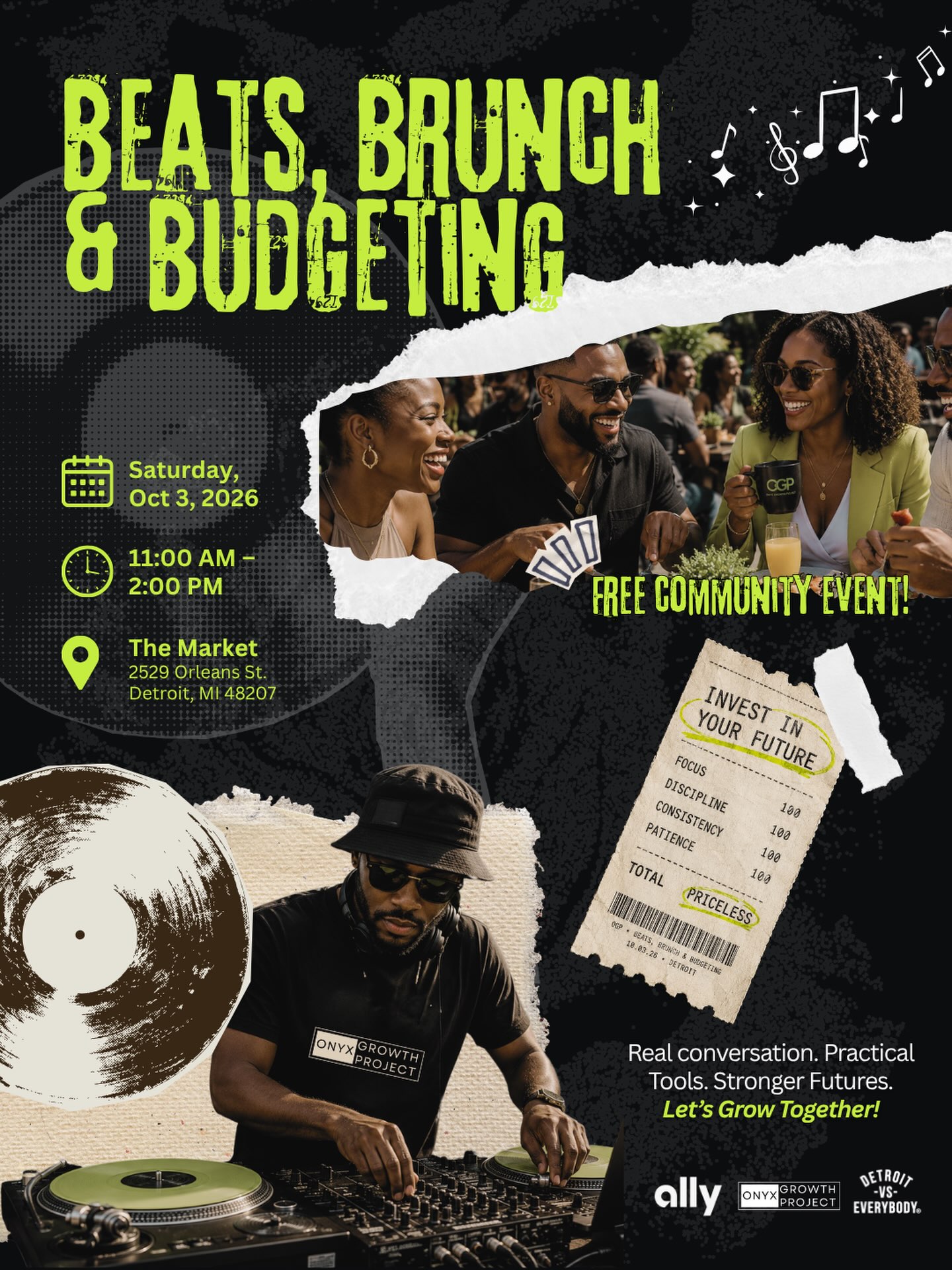 Beats, Brunch & Budgeting