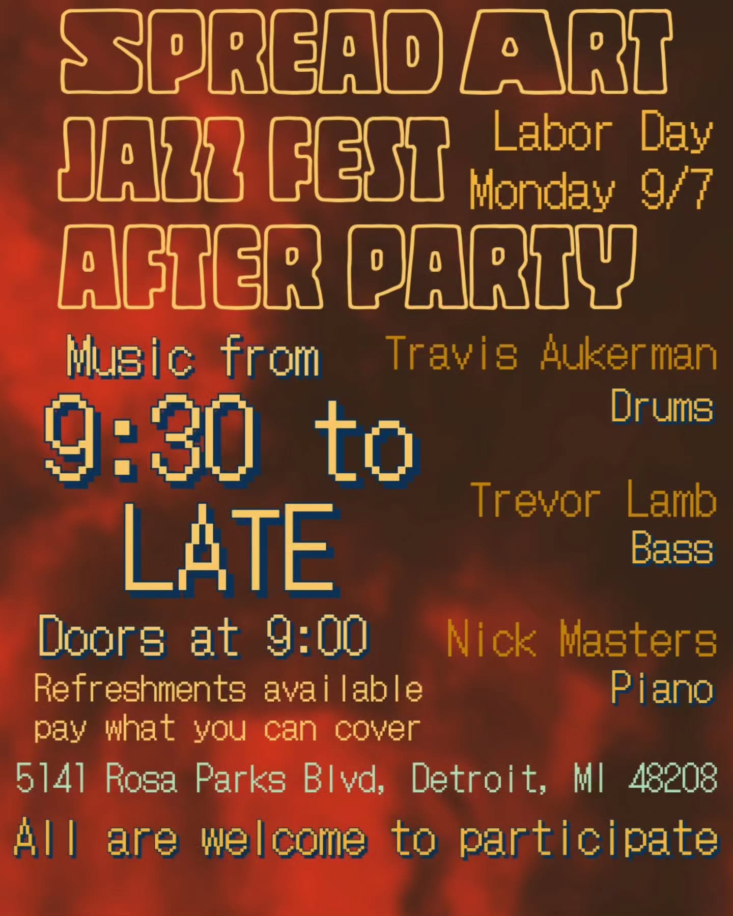 Spread Art Jazz Fest After Party