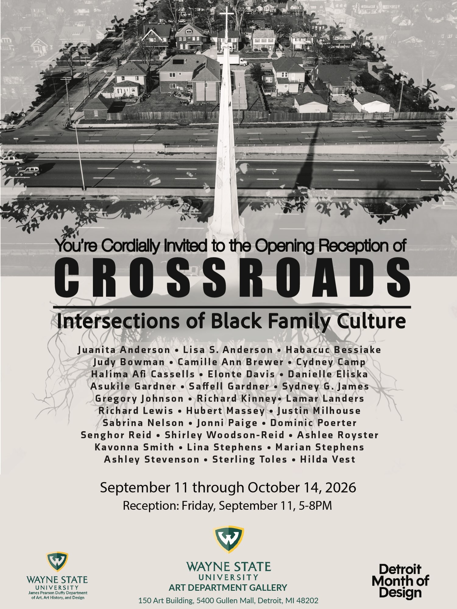 Crossroads: Intersections of Black Family Culture Exhibition Opening Reception