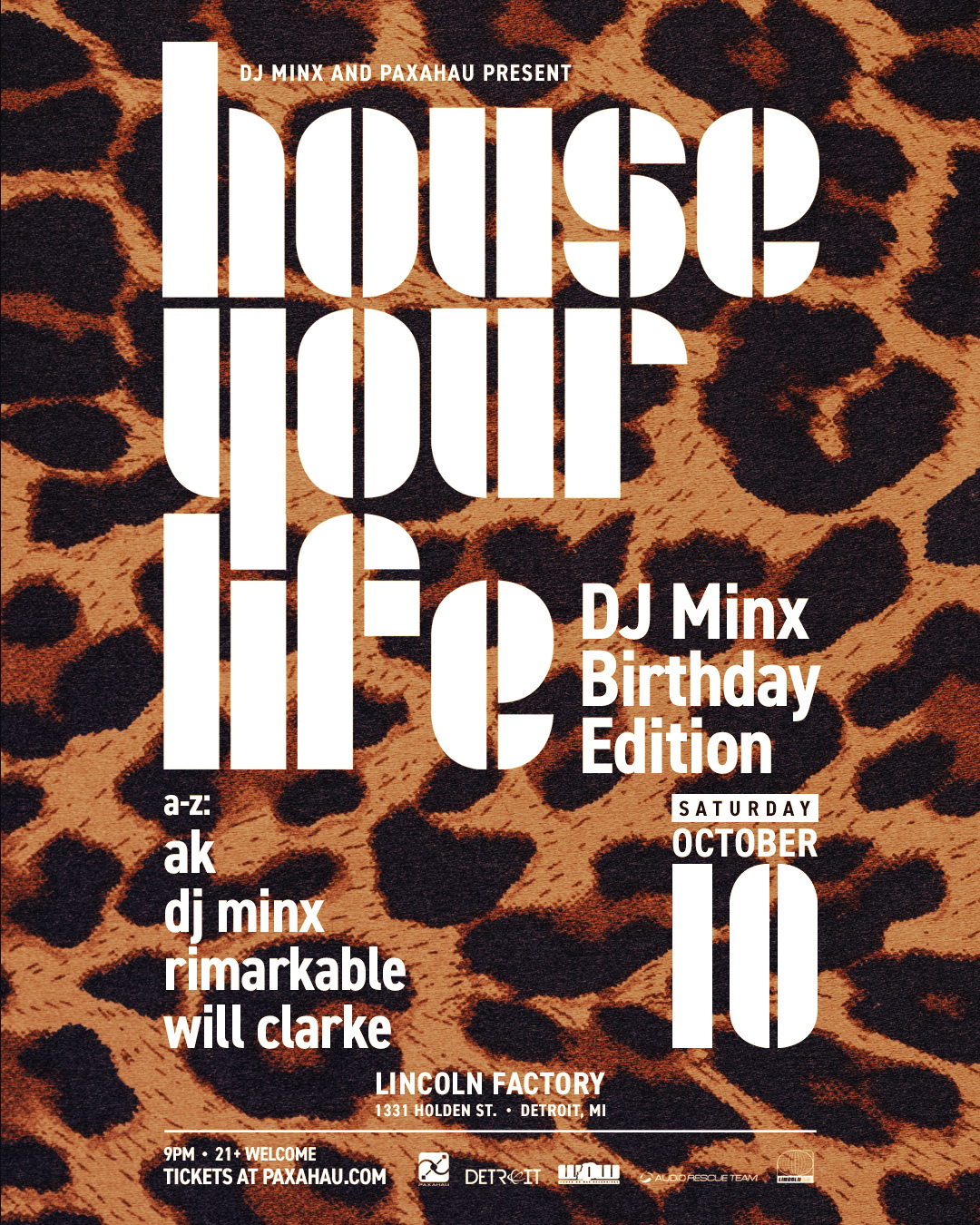 House Your Life DJ Minx Birthday Edition