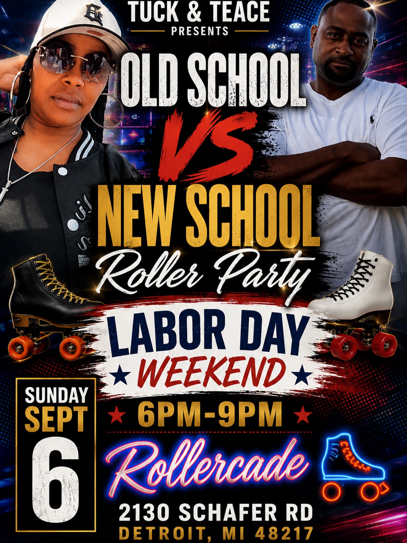 Old School vs New School Roller Party