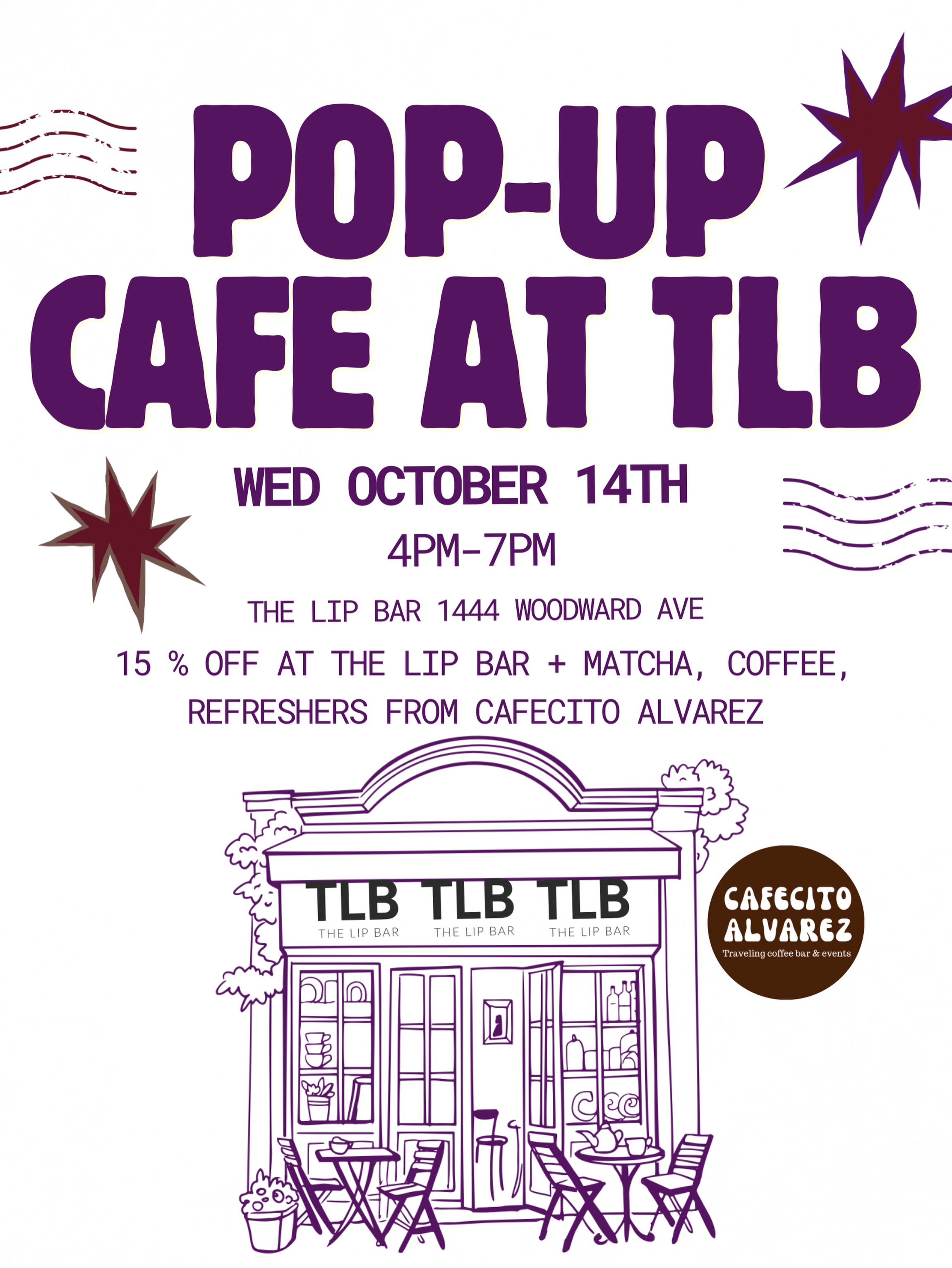 Pop-Up Cafe at TLB