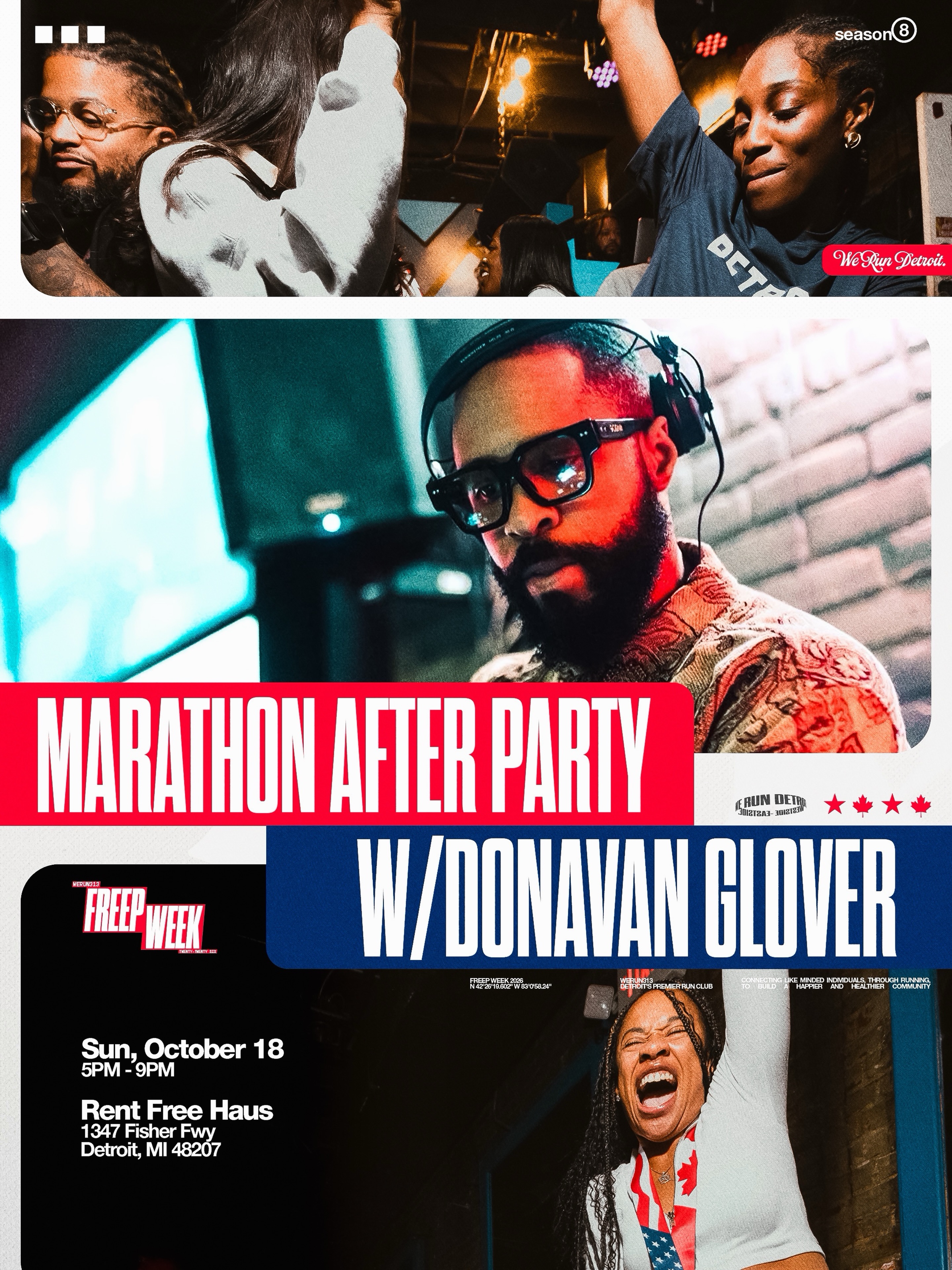We Run 313 Official Marathon After Party '26 w/ Donavan Glover