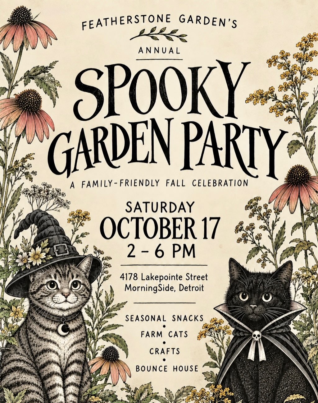 Featherstone Garden's Annual Spooky Garden Party