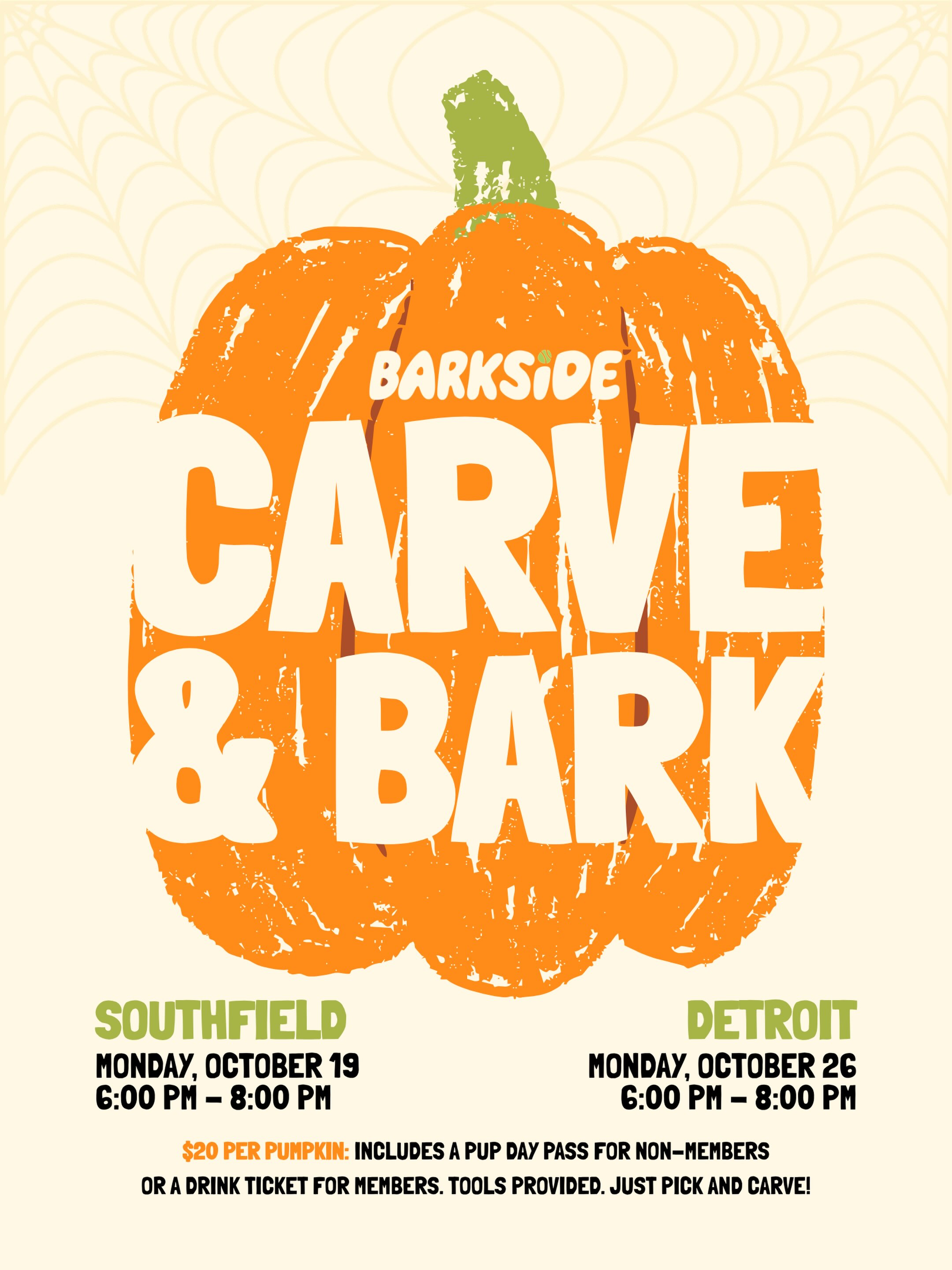 Carve & Bark: Pumpkin Carving with Your Dog!