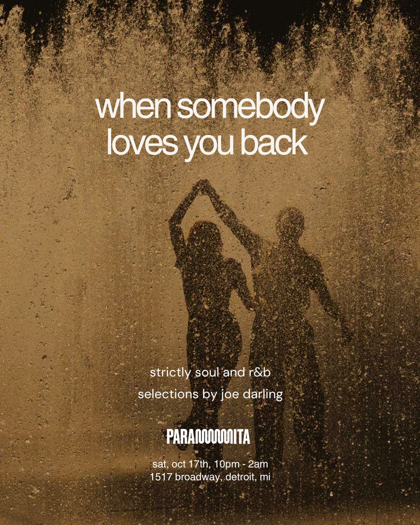 When Somebody Loves You Back