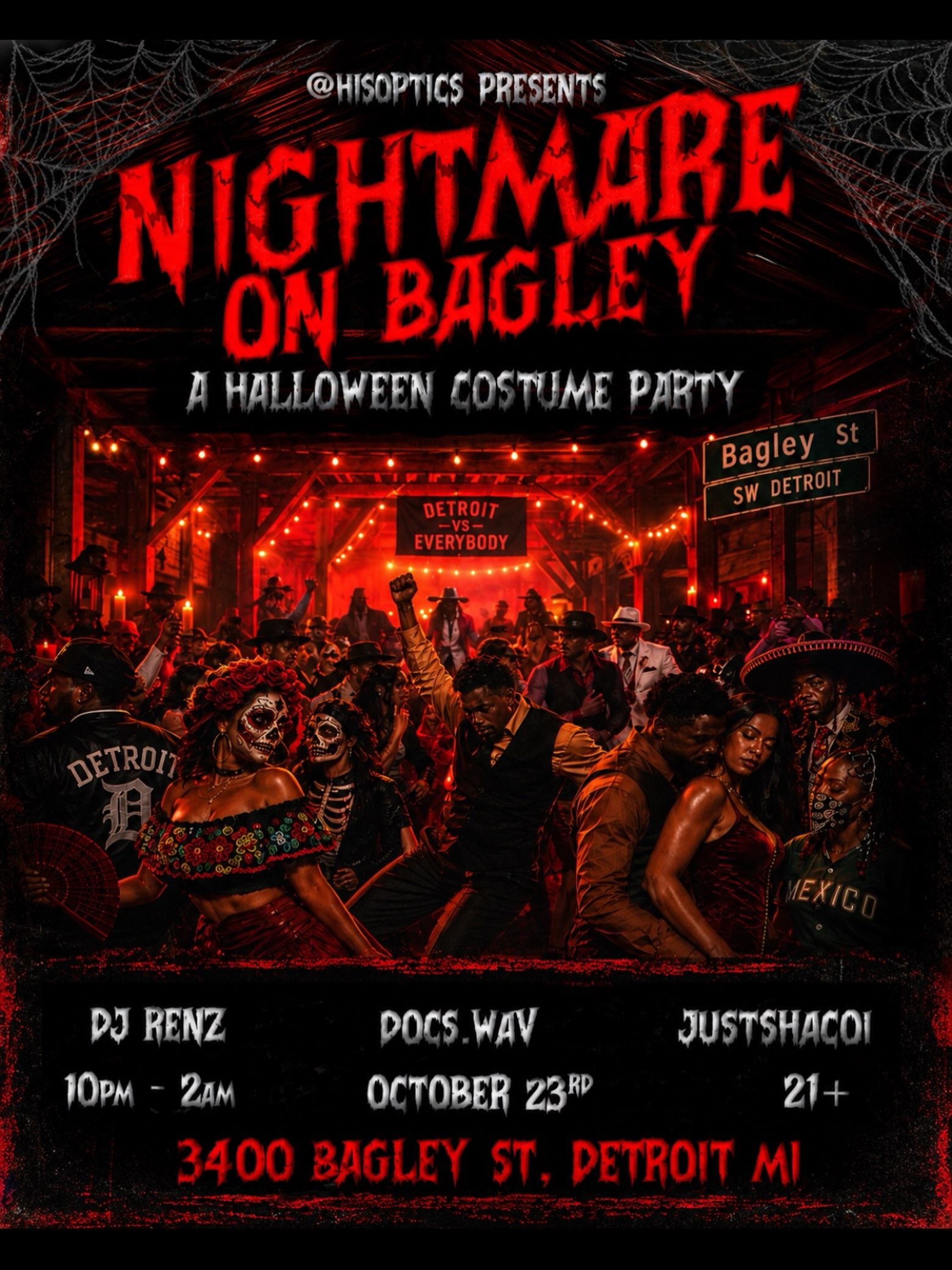 Nightmare On Bagley: A Halloween Costume Party