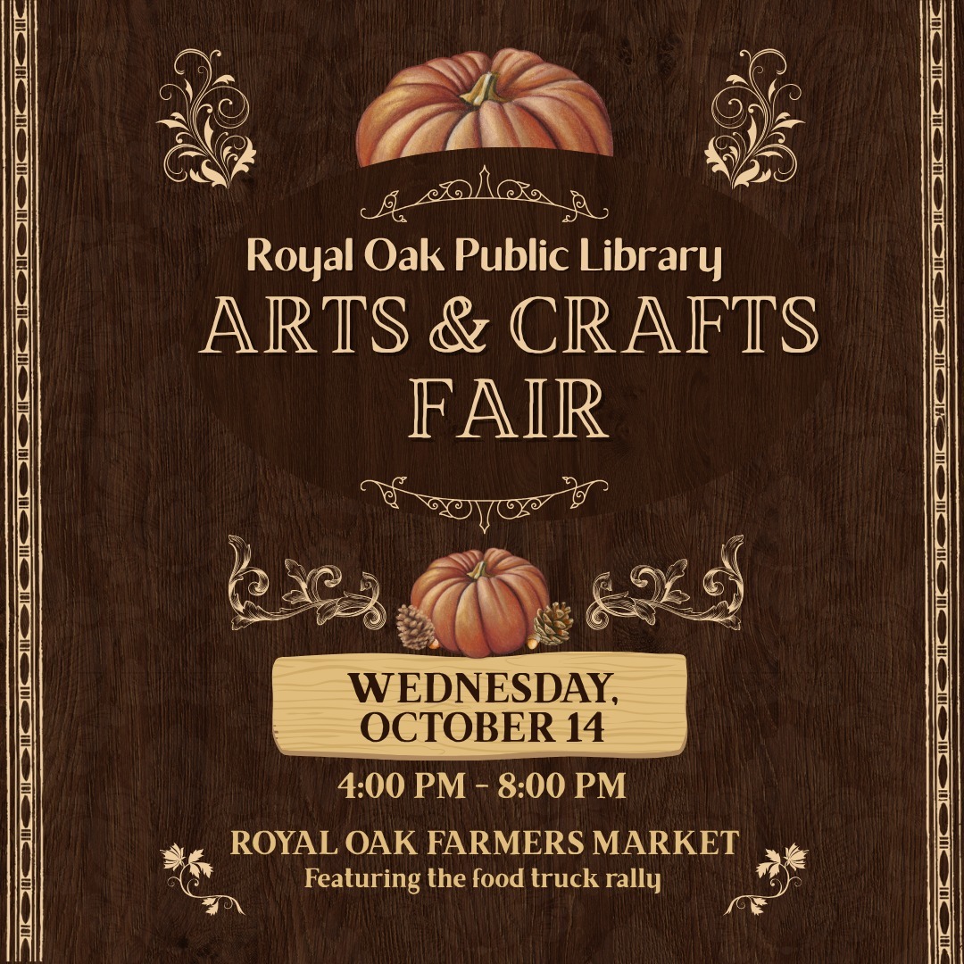 Royal Oak Public Library Arts & Crafts Fair