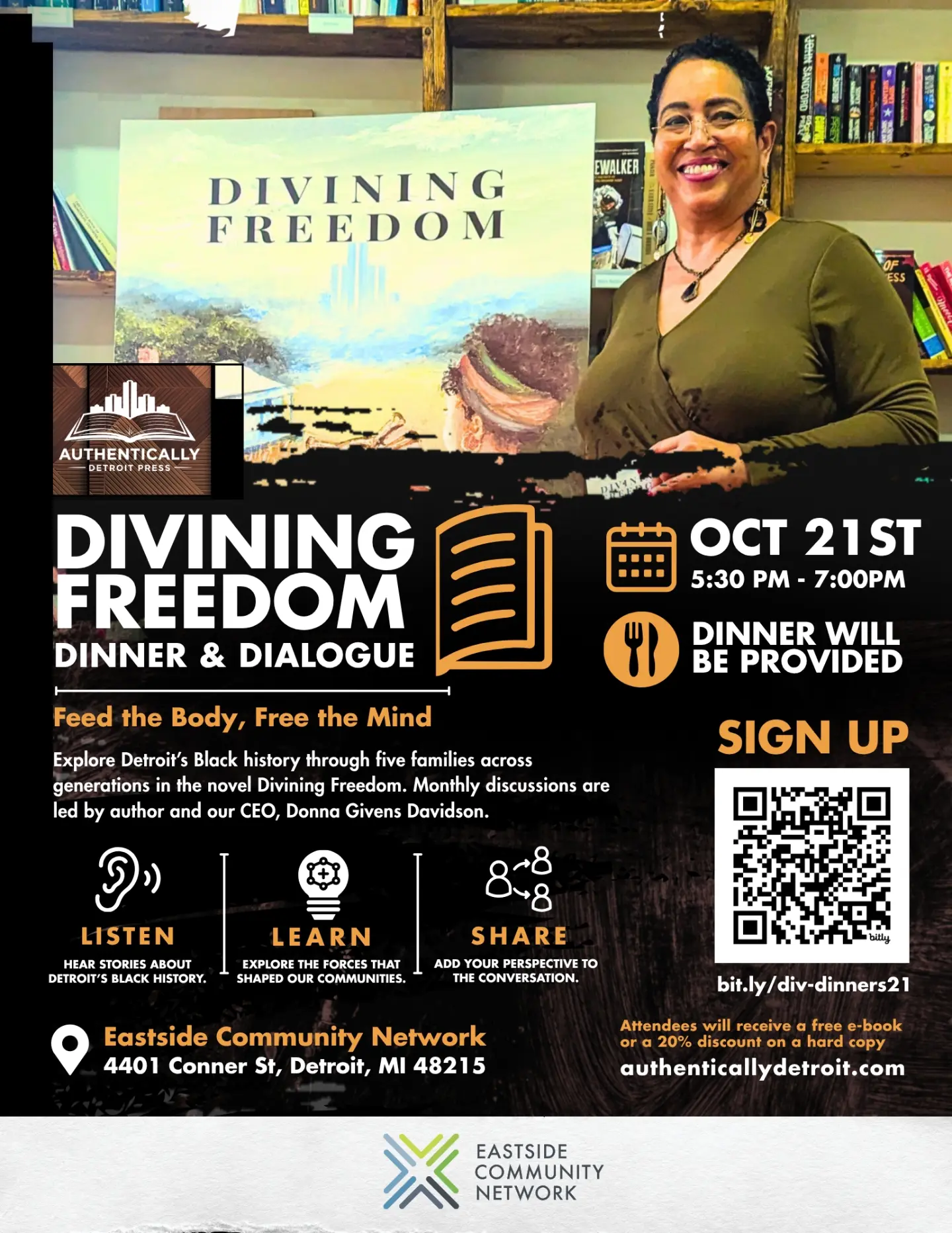 Divining Freedom: Dinner & Dialogue